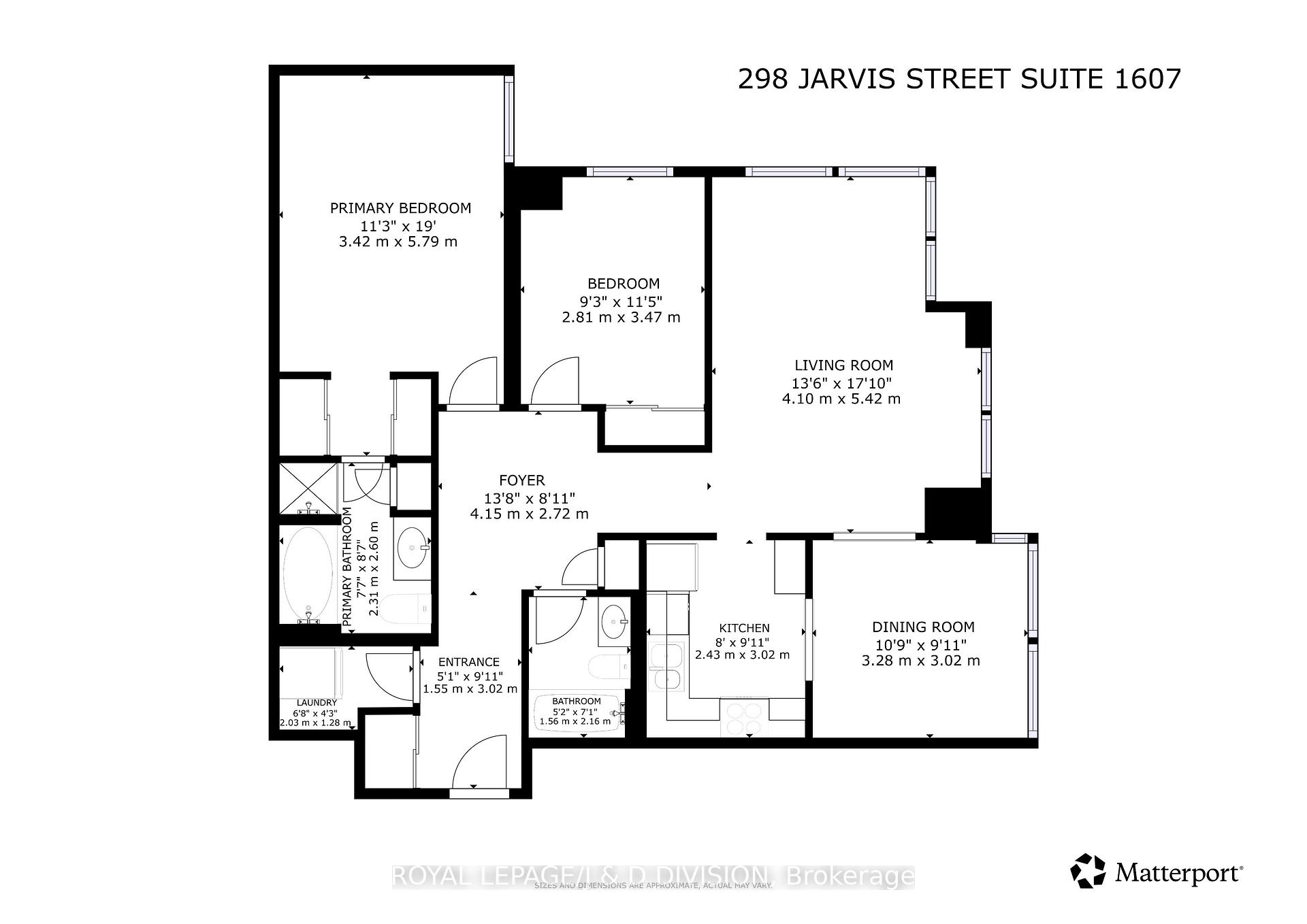 298 Jarvis Street #1607, Toronto, ON, M5B 2M4