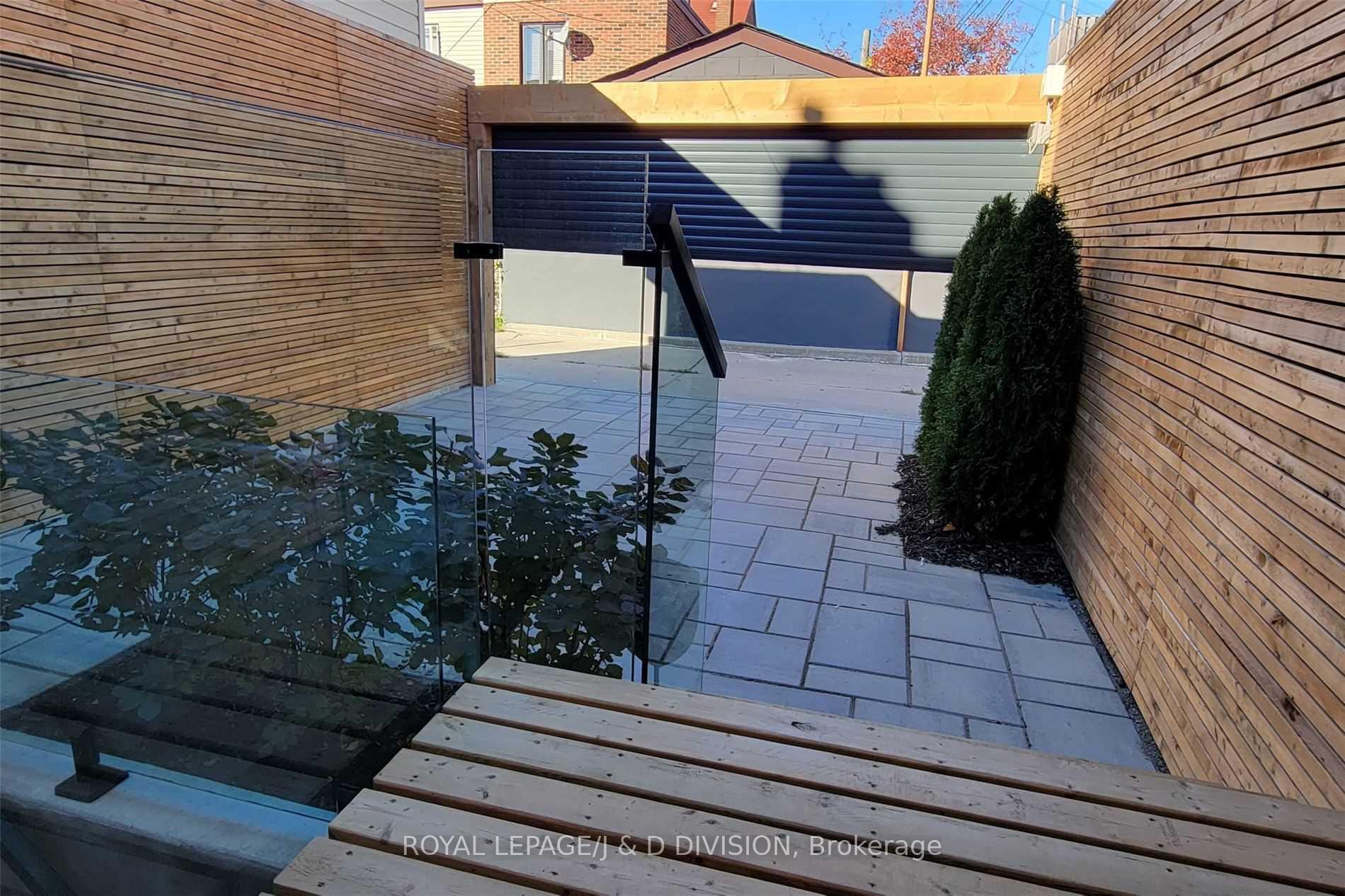 Back patio entrance from laneway