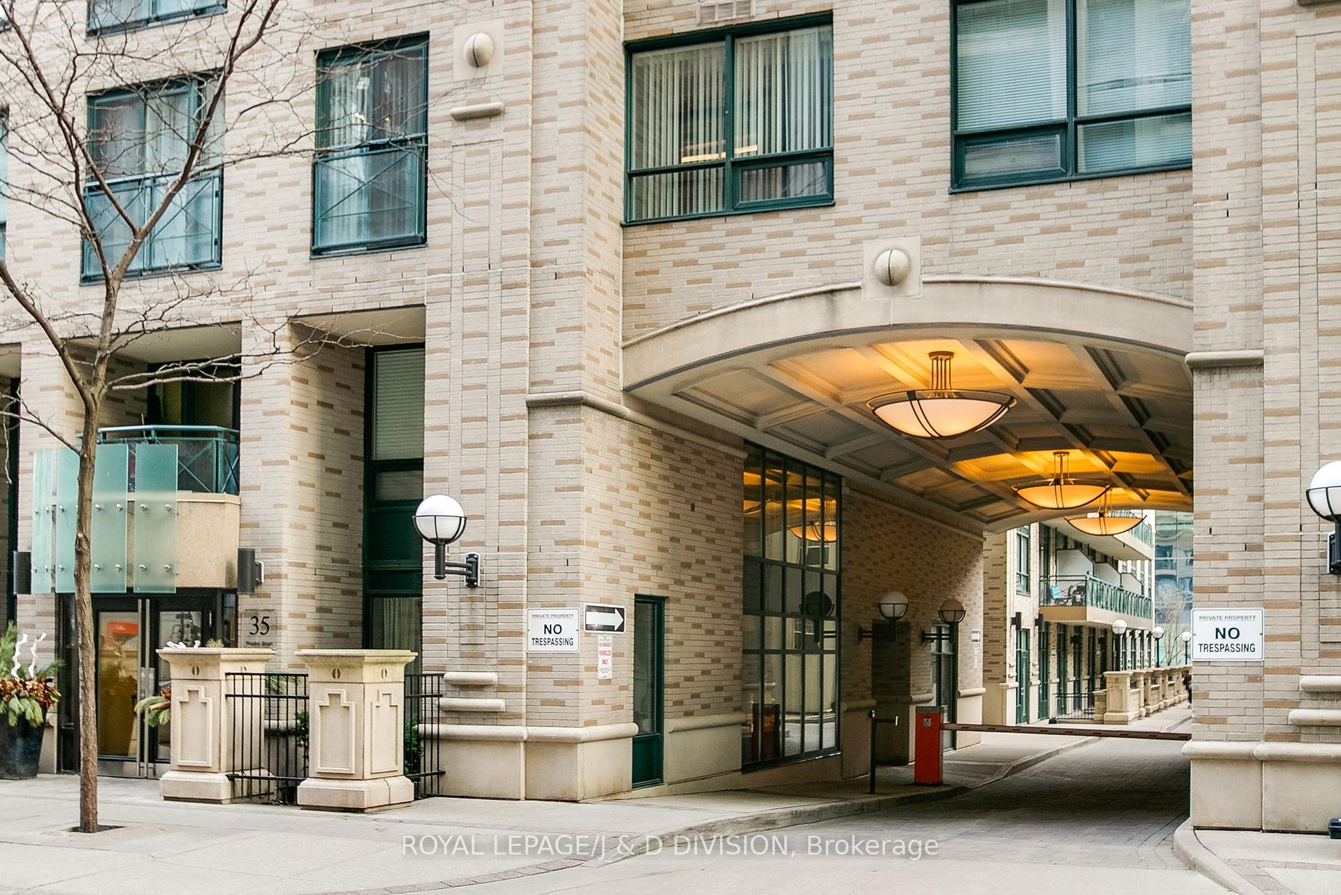 Portico at Concierge entrance