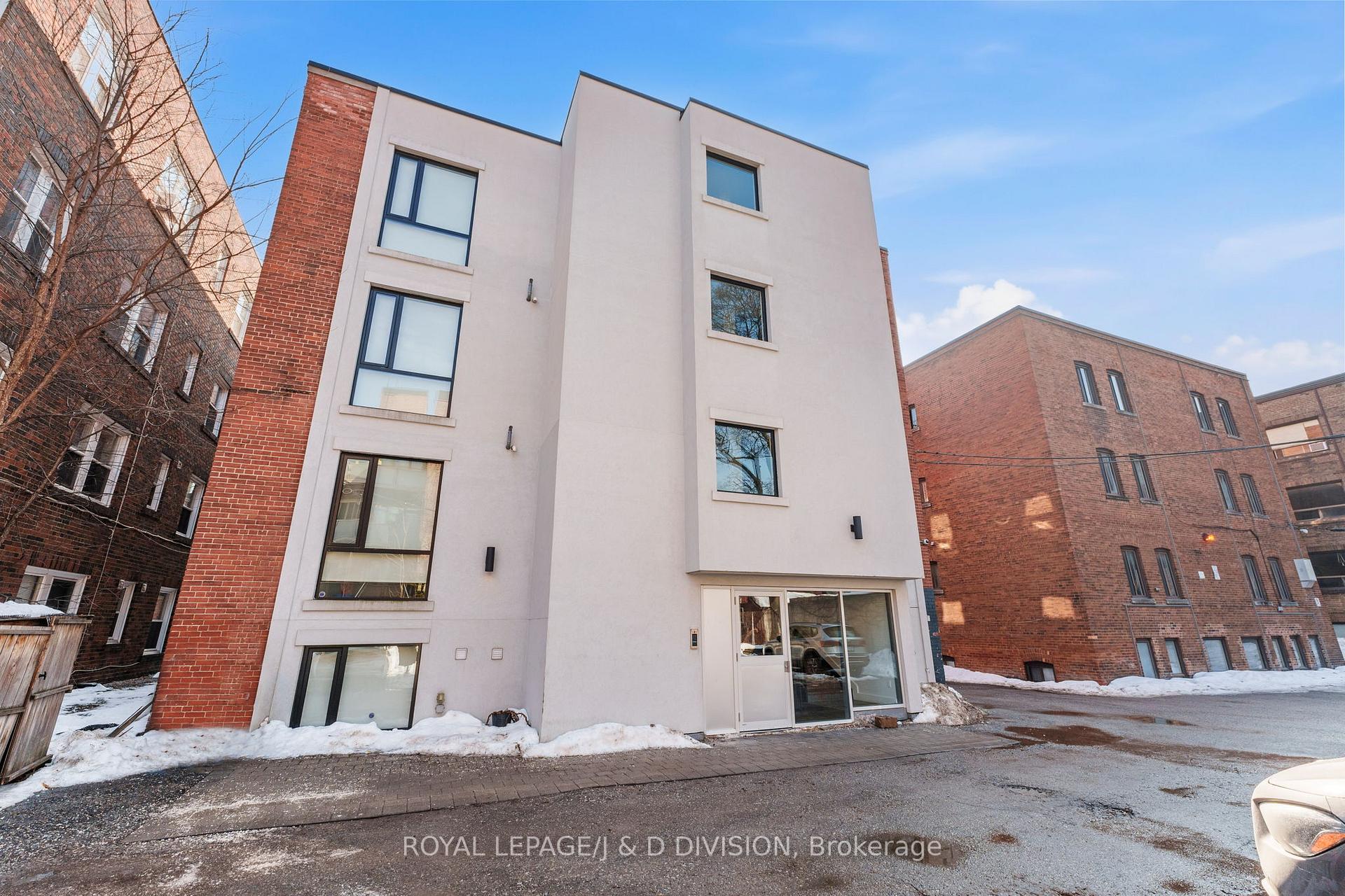 Exterior entrance from Parking Lot