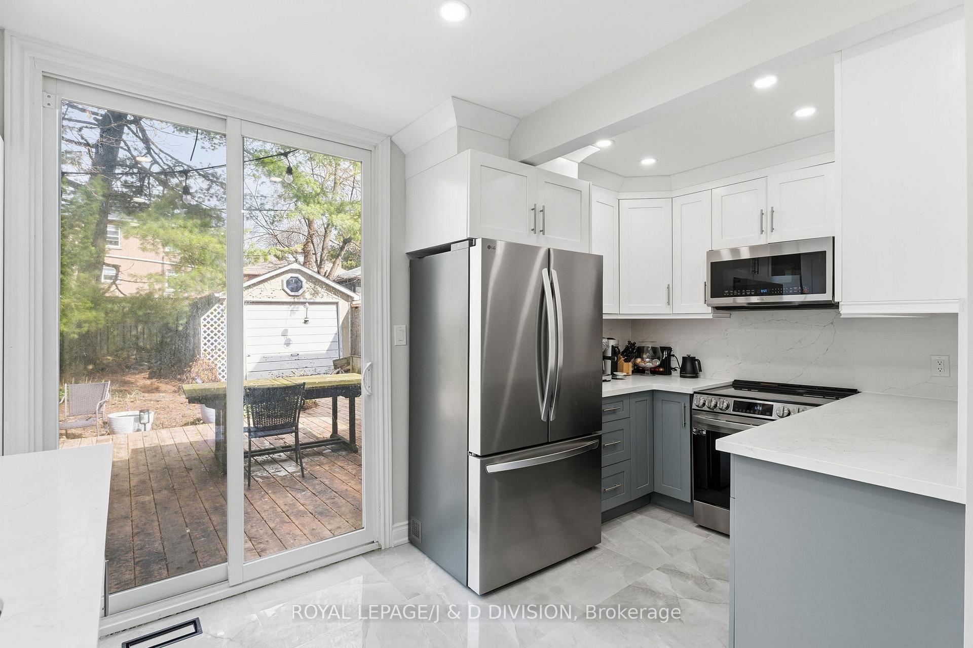 Walk-out to backyard