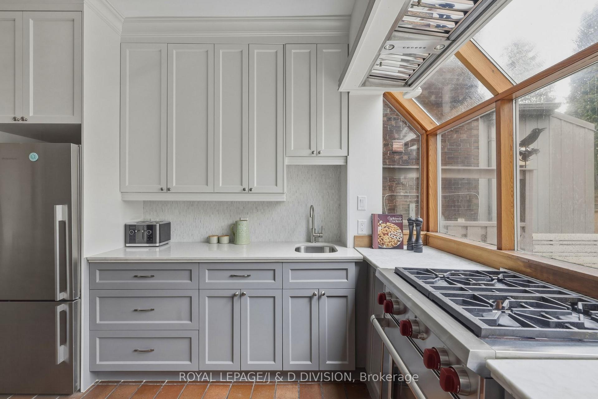 Shaker-style cabinetry