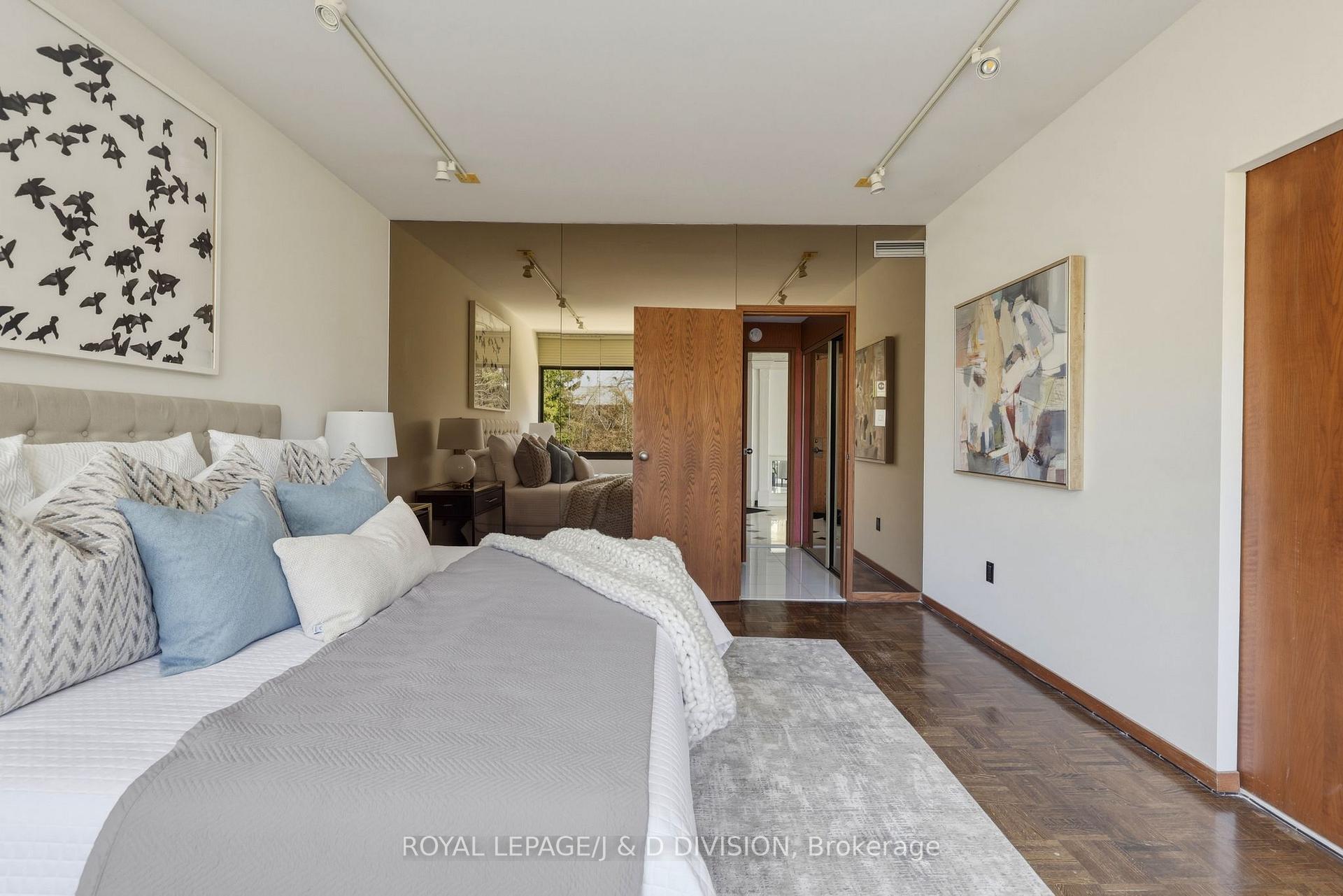 Bedroom 2 looking to Ensuite and closet