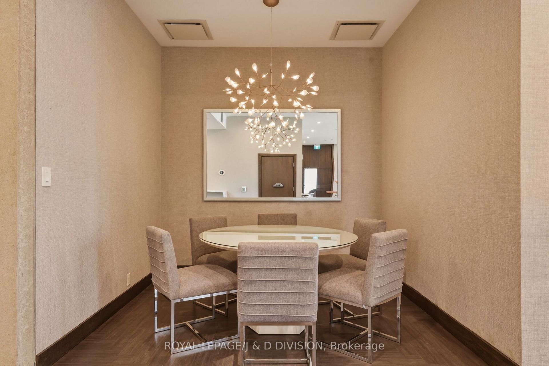 Dining Area in Party Room