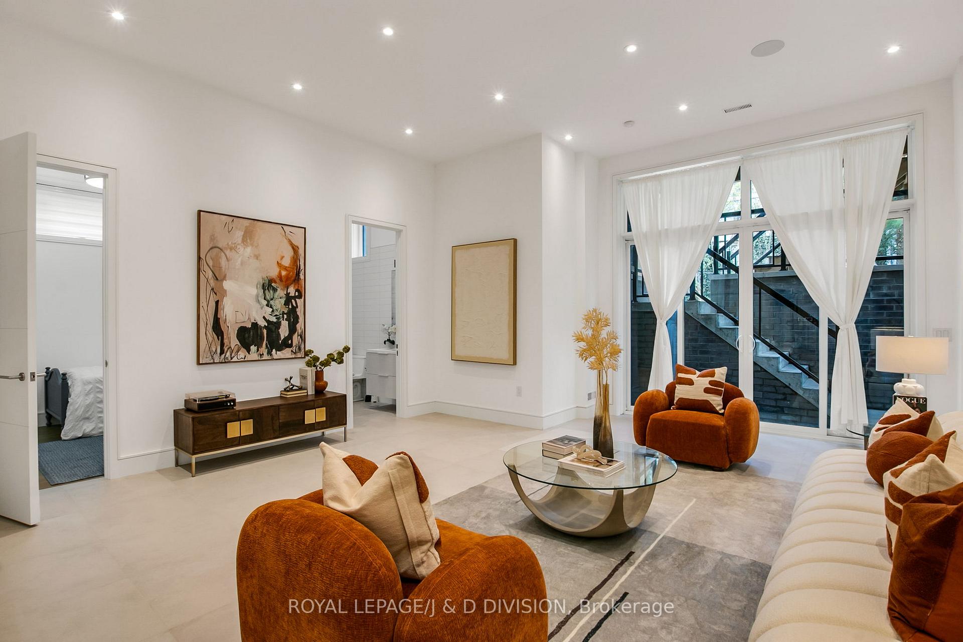 Beautiful Finished Basement with Open Layout