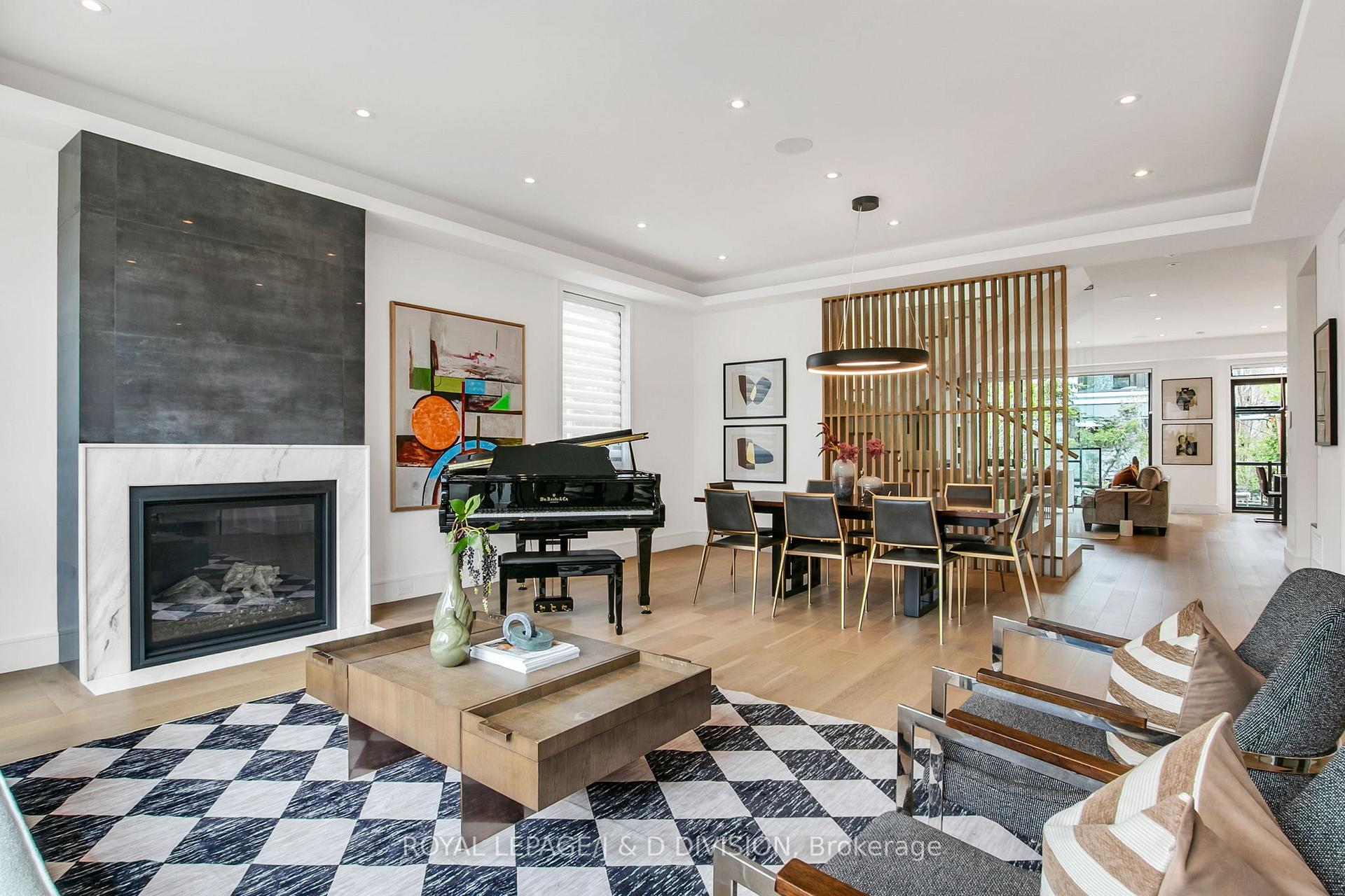Spacious Open Concept Living and Dining Area