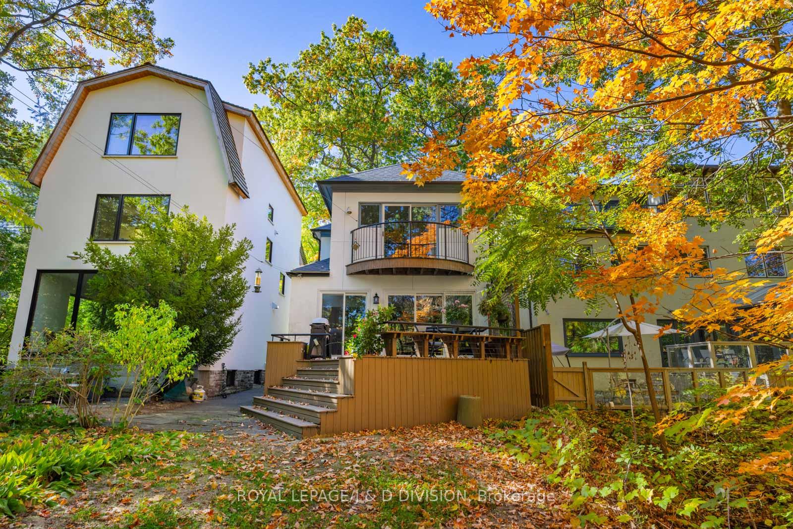 Back view of property