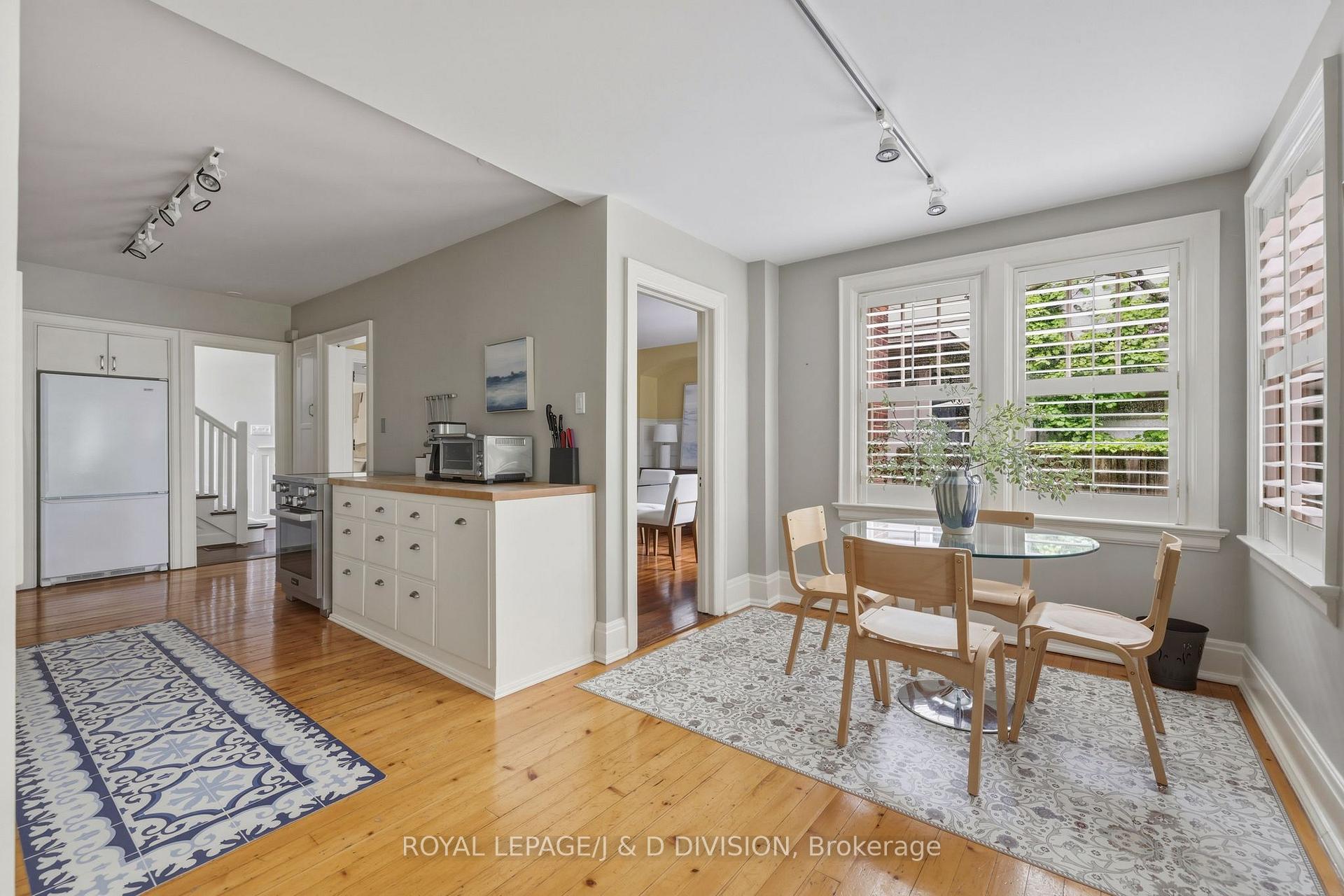 Breakfast Nook off Kitchen and Dining Room