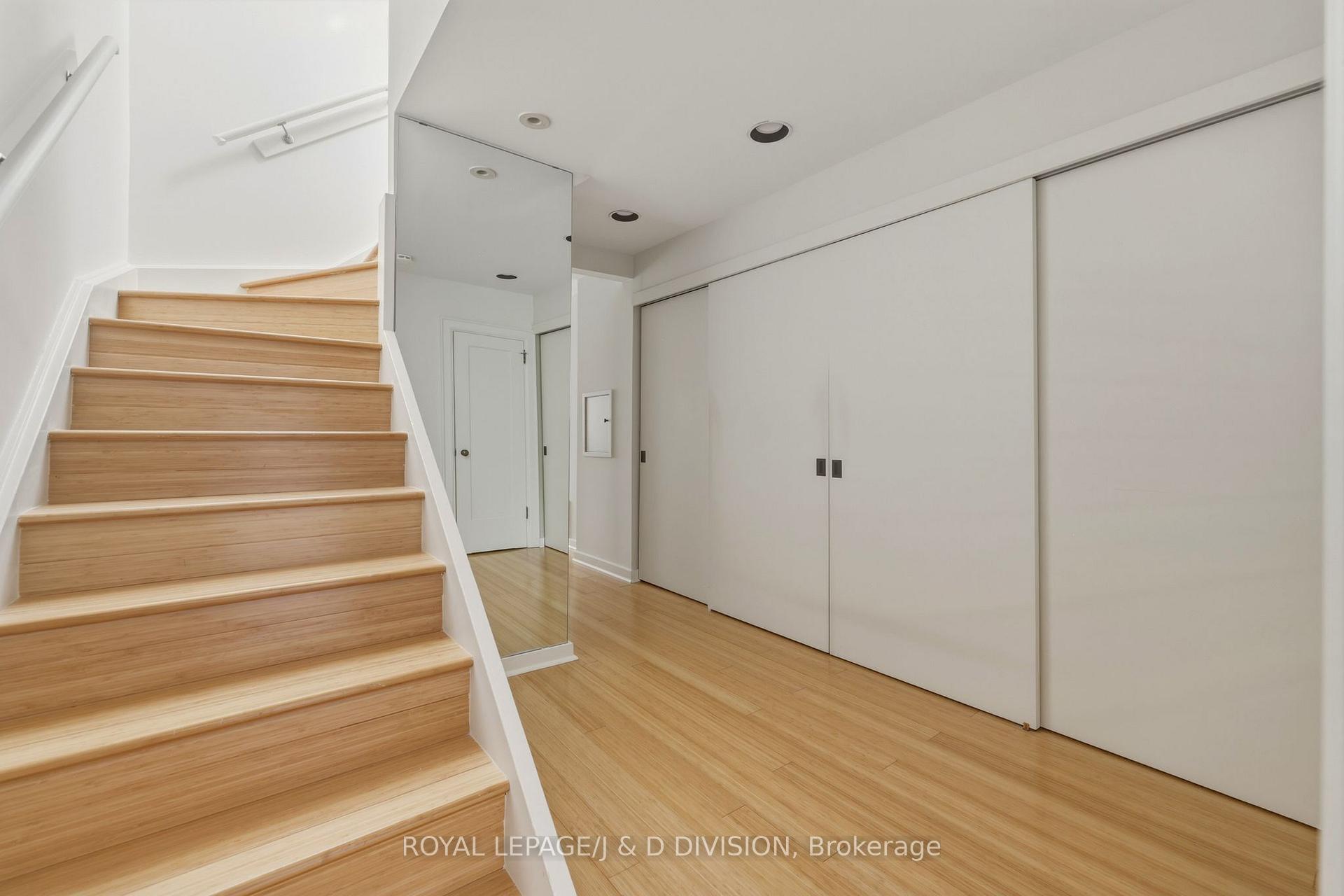 Storage in Primary Suite and stairs to 3rd Level
