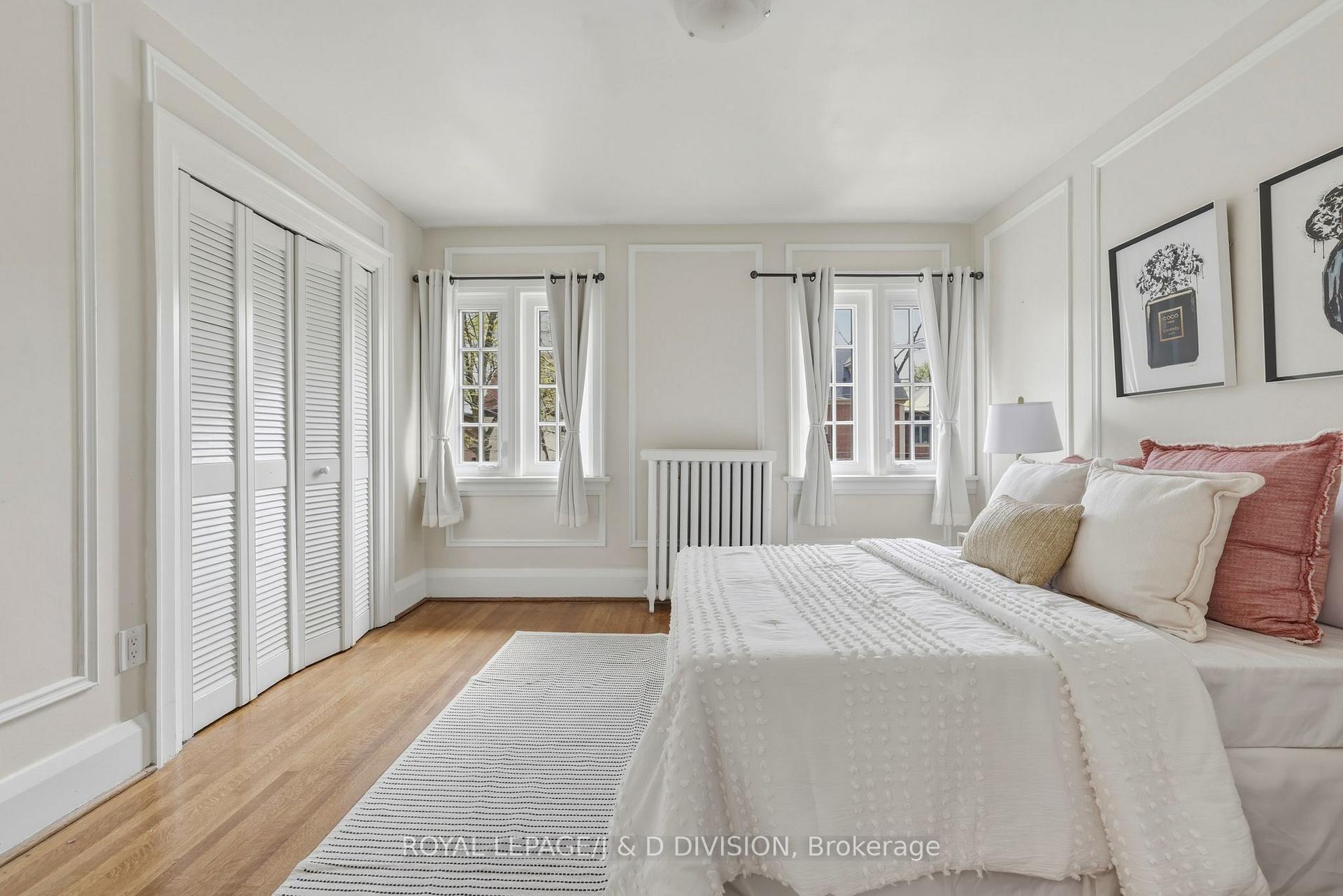 Bedroom 2 w double closets