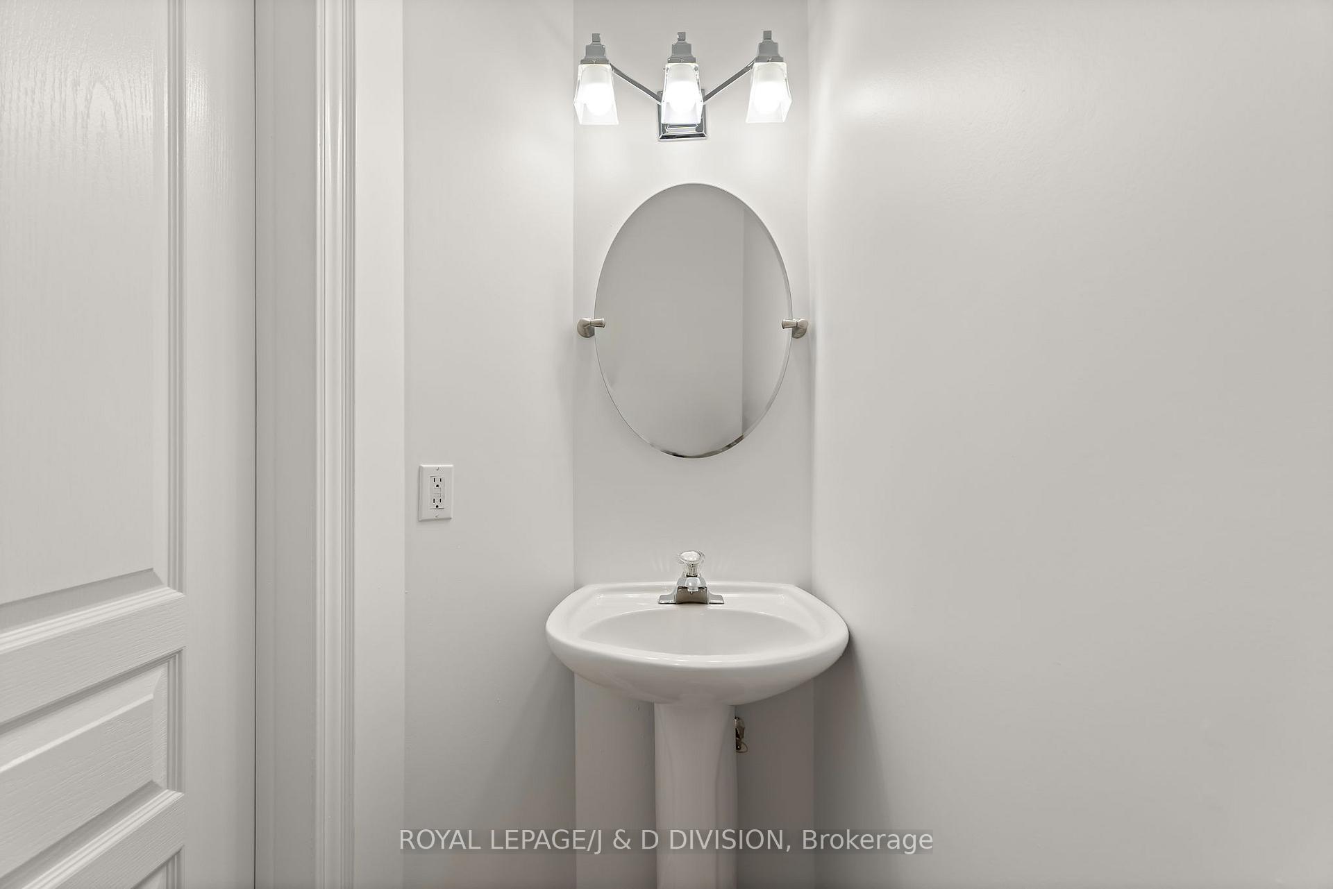 Powder Room on Main Floor