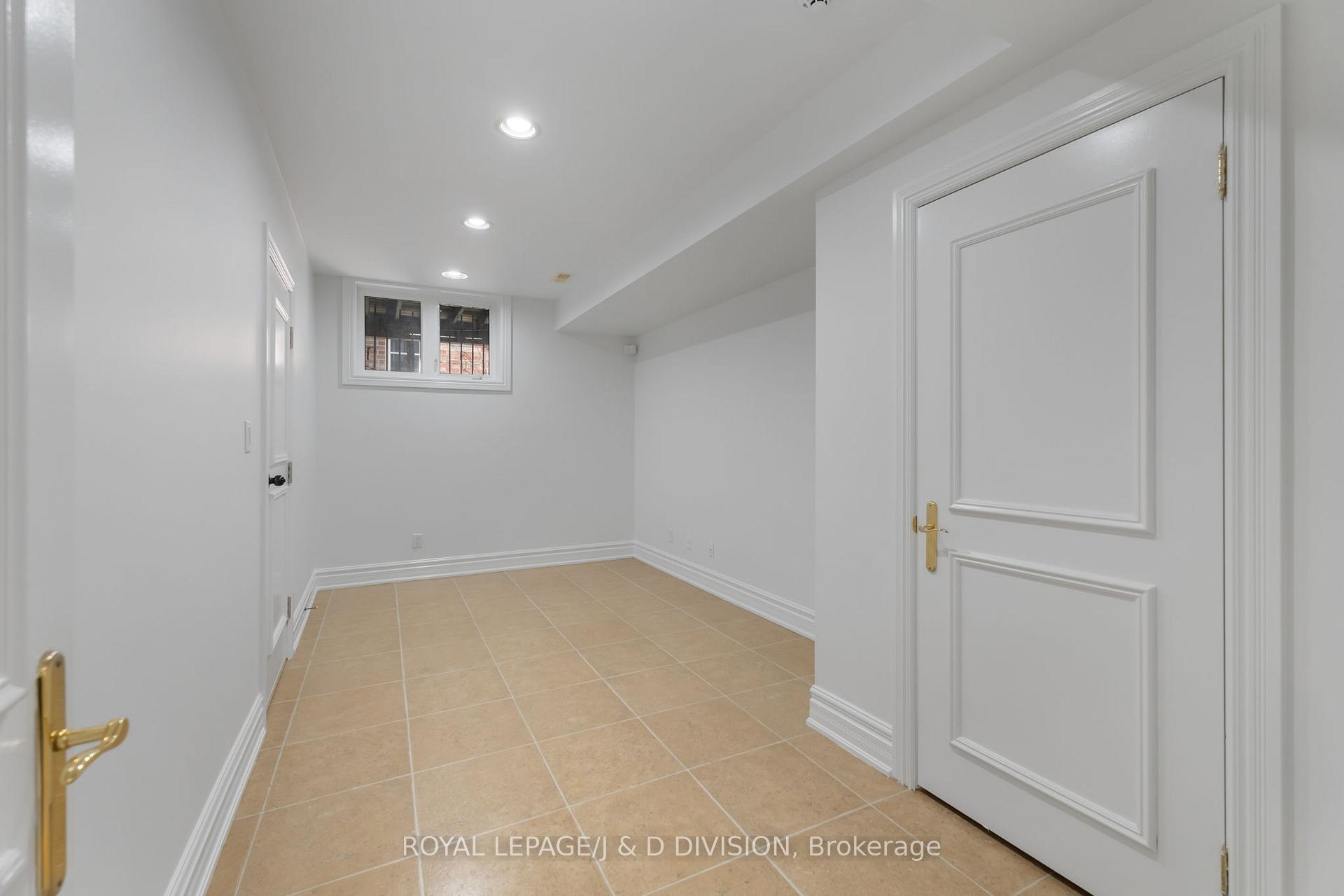 Lower Level: Bedroom and Closet
