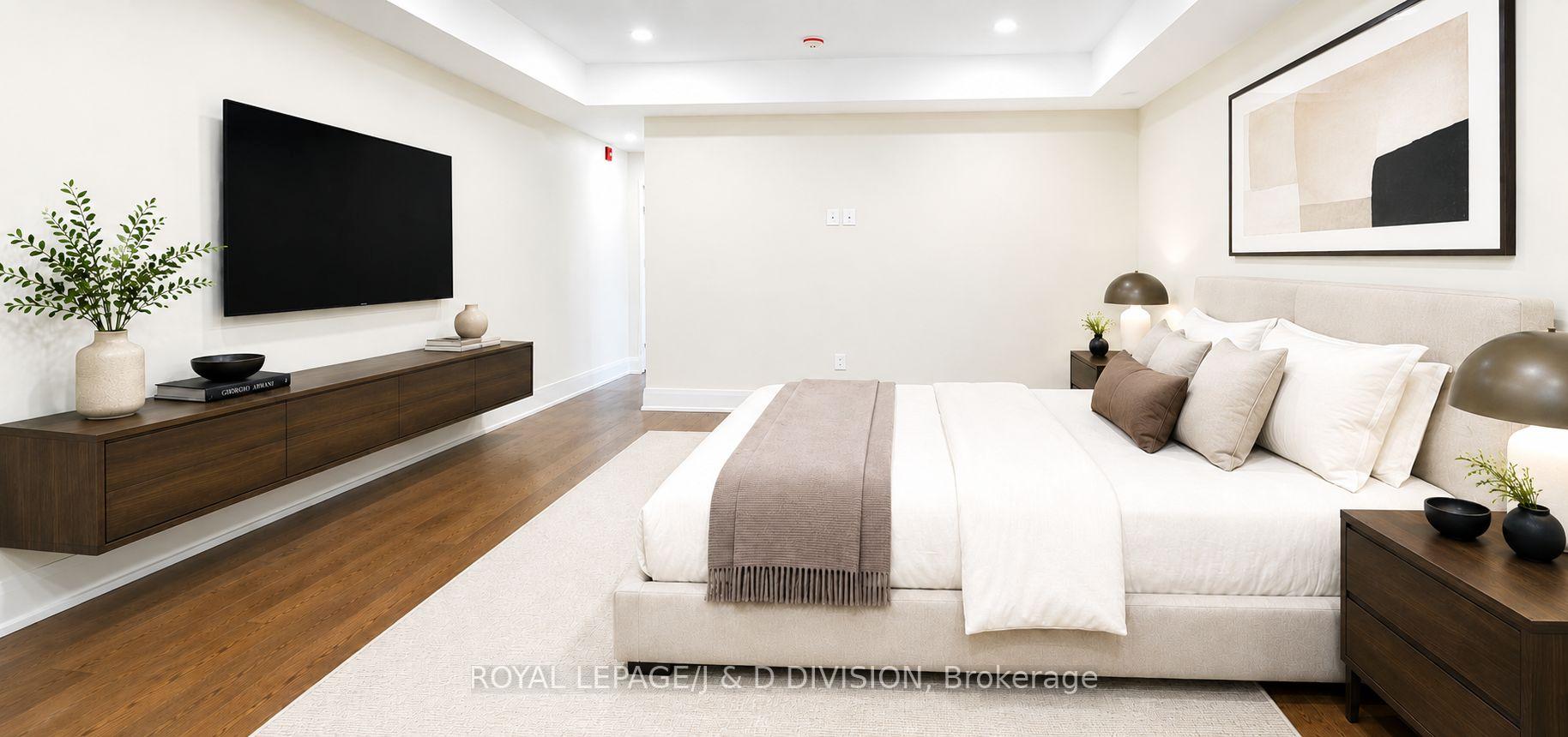 Virtually Staged Primary Bedroom