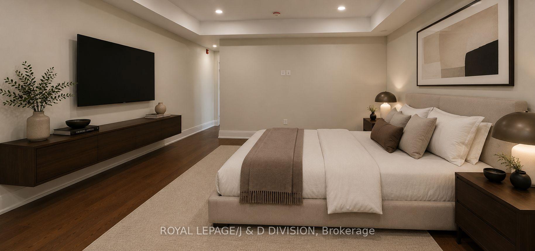 Virtually Staged Primary Bedroom
