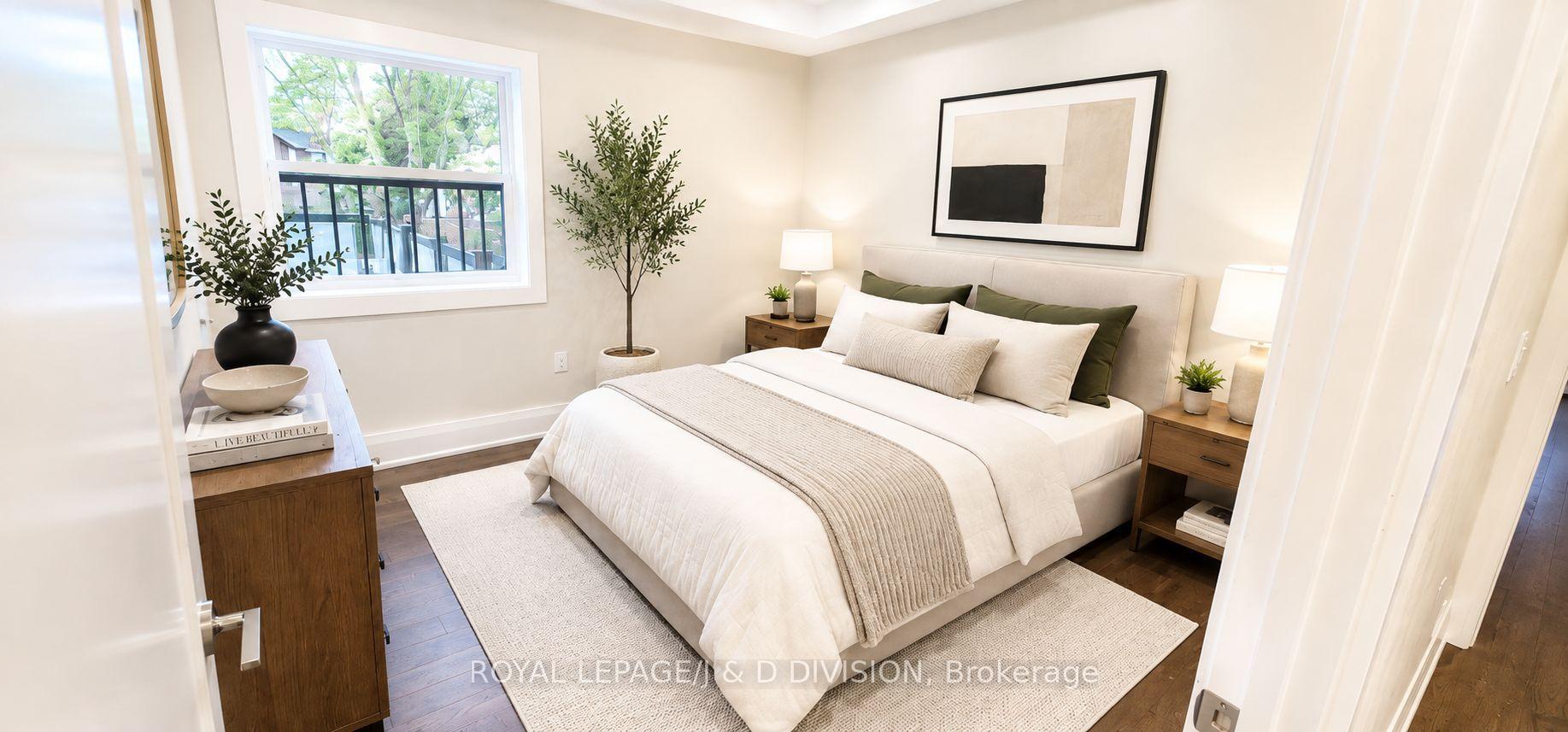 Virtually Staged Second Bedroom