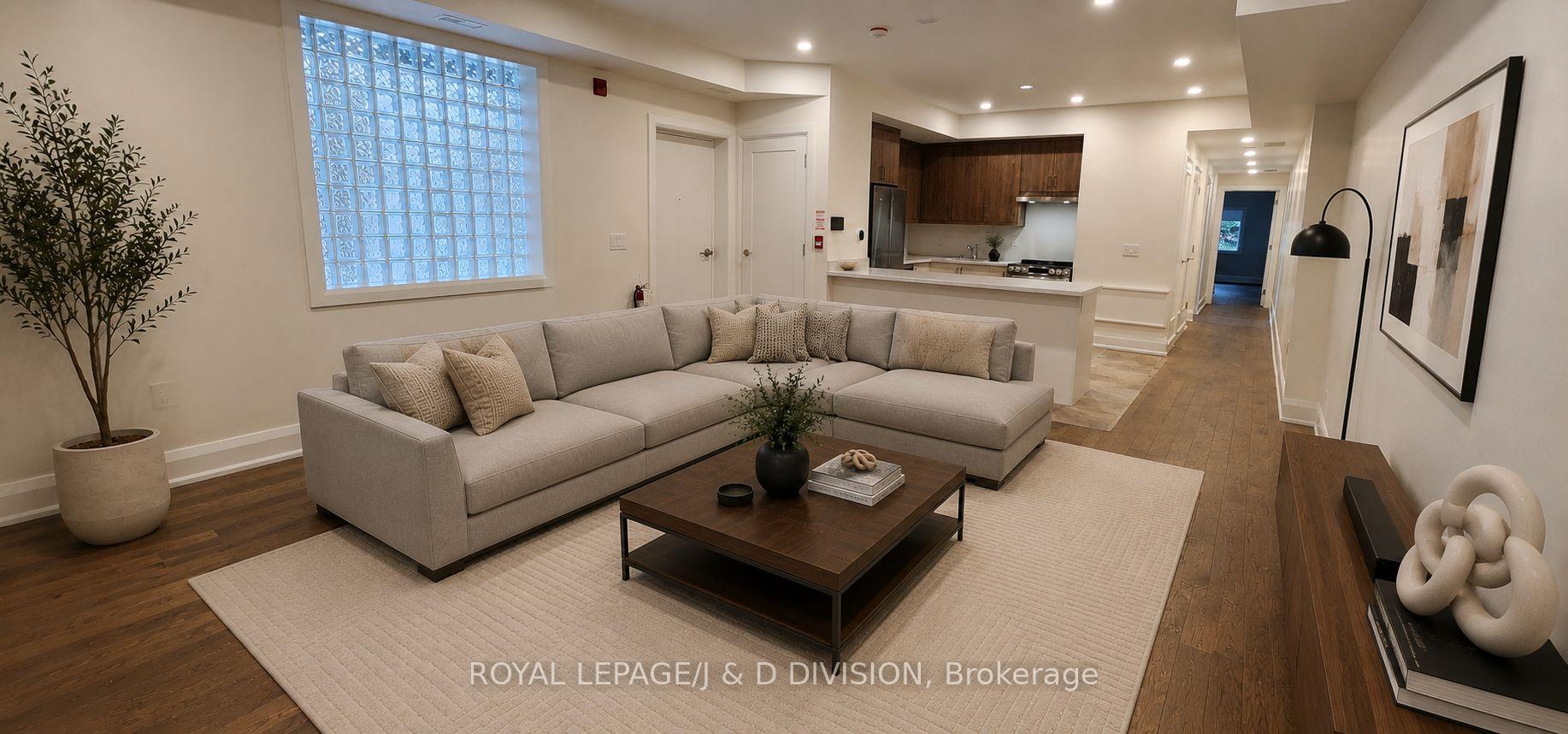 Virtually Staged Family Room