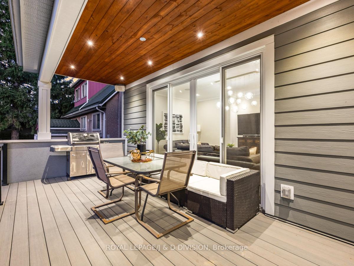 Back Deck Dining Area