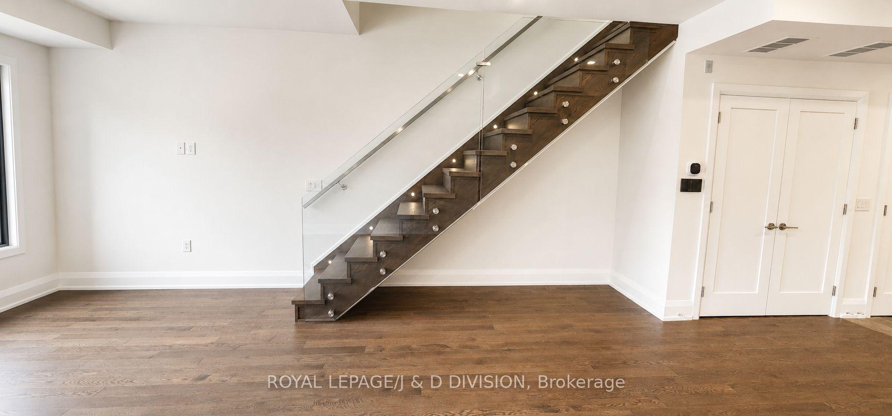 Staircase to third level