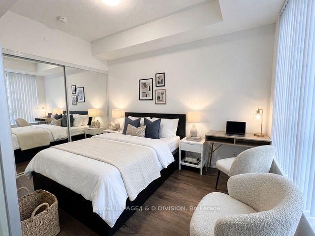 virtual staged bedroom