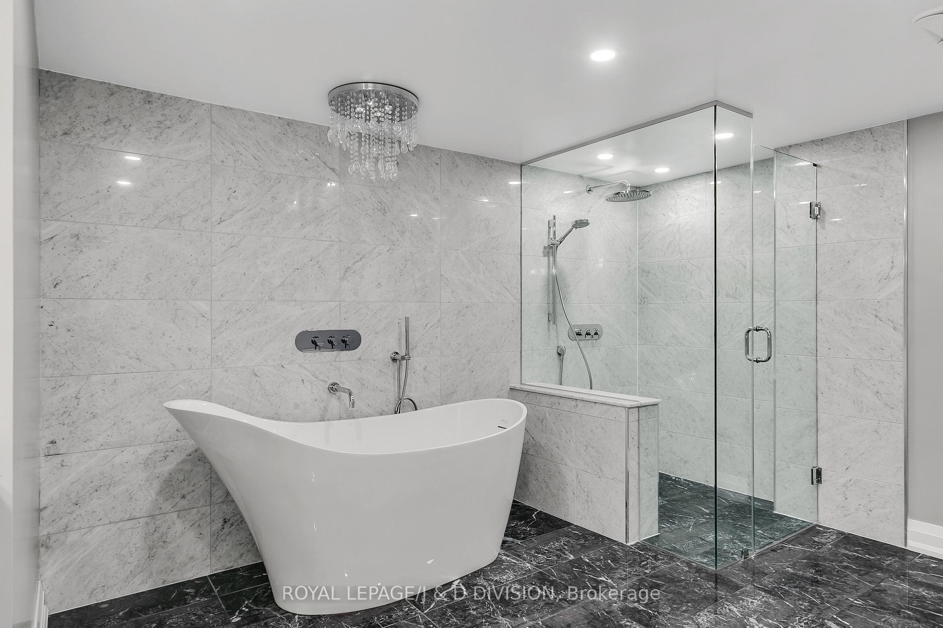 Huge Soaker Tub and Shower