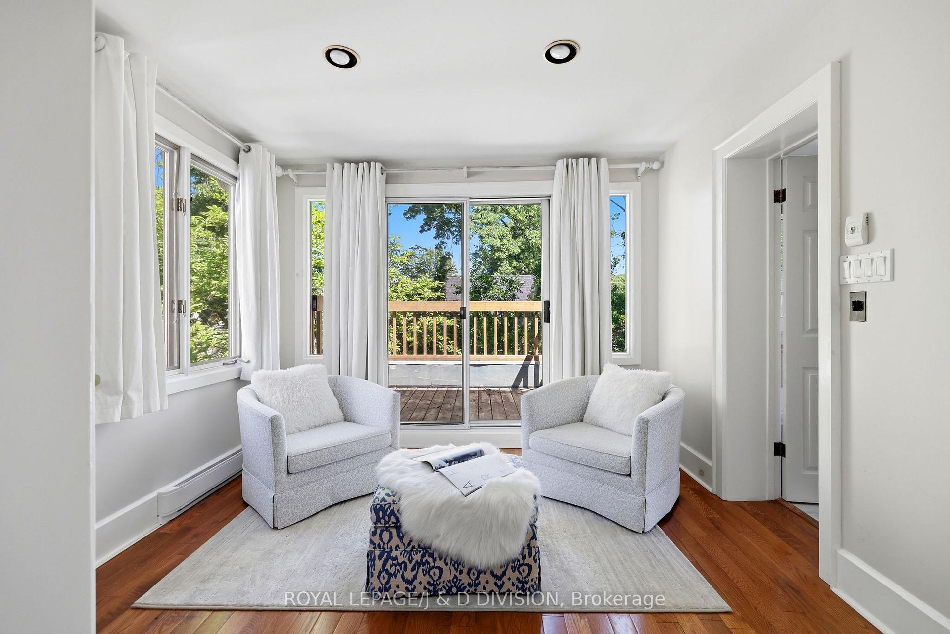 Sitting Room w walk-out to Balcony