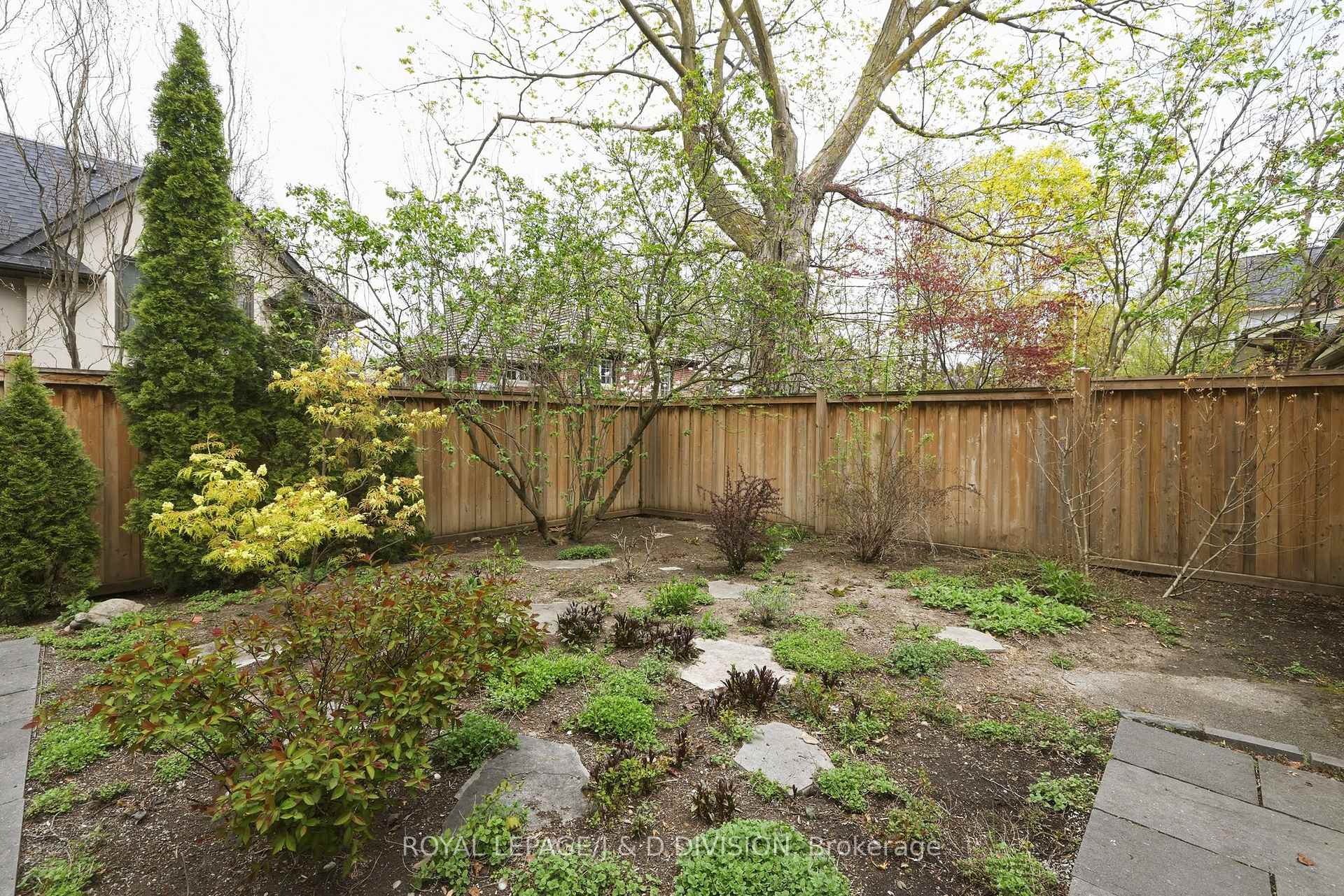 Fenced in Back Yard