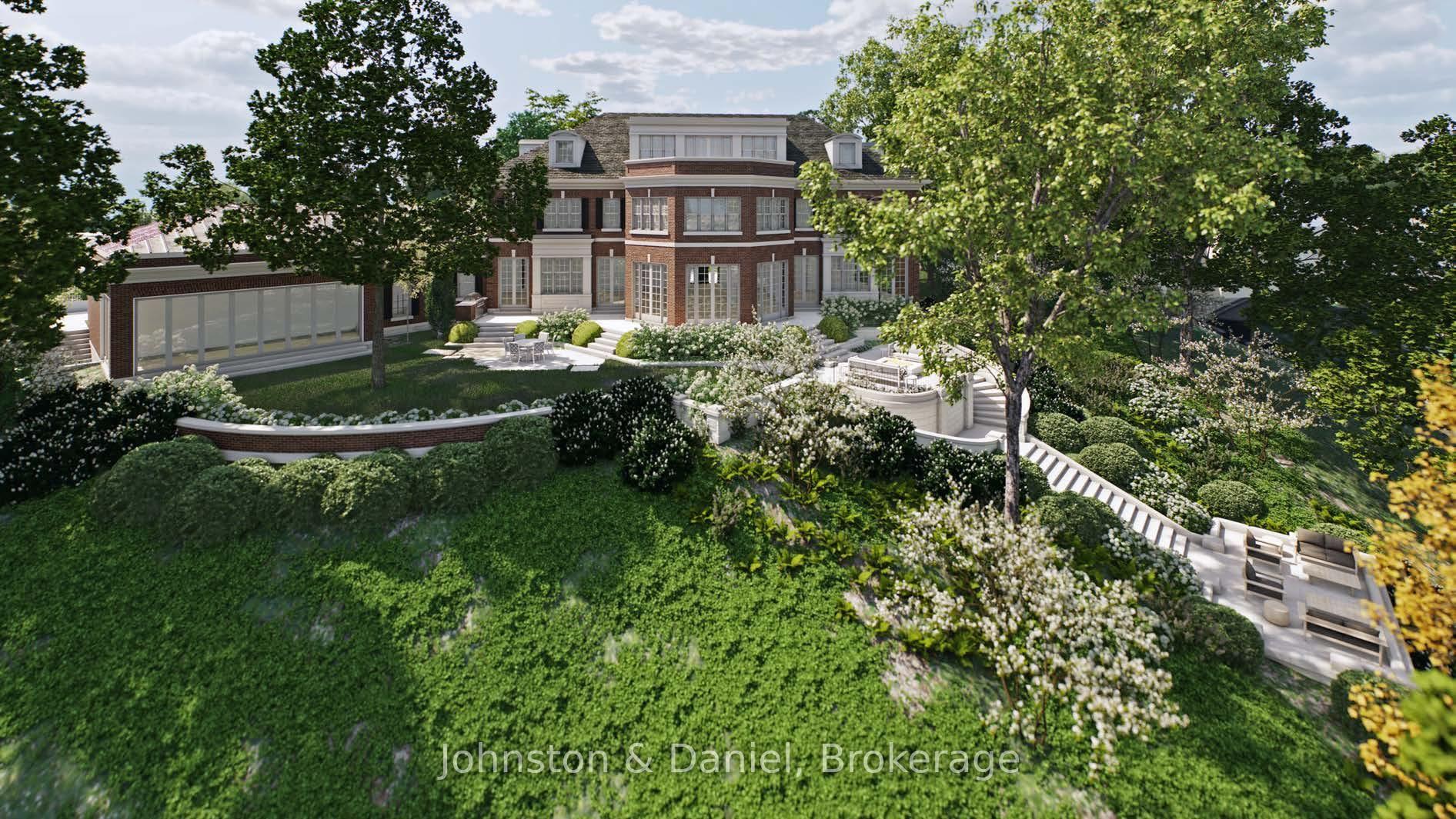 Overall Garden View from North - Rendering