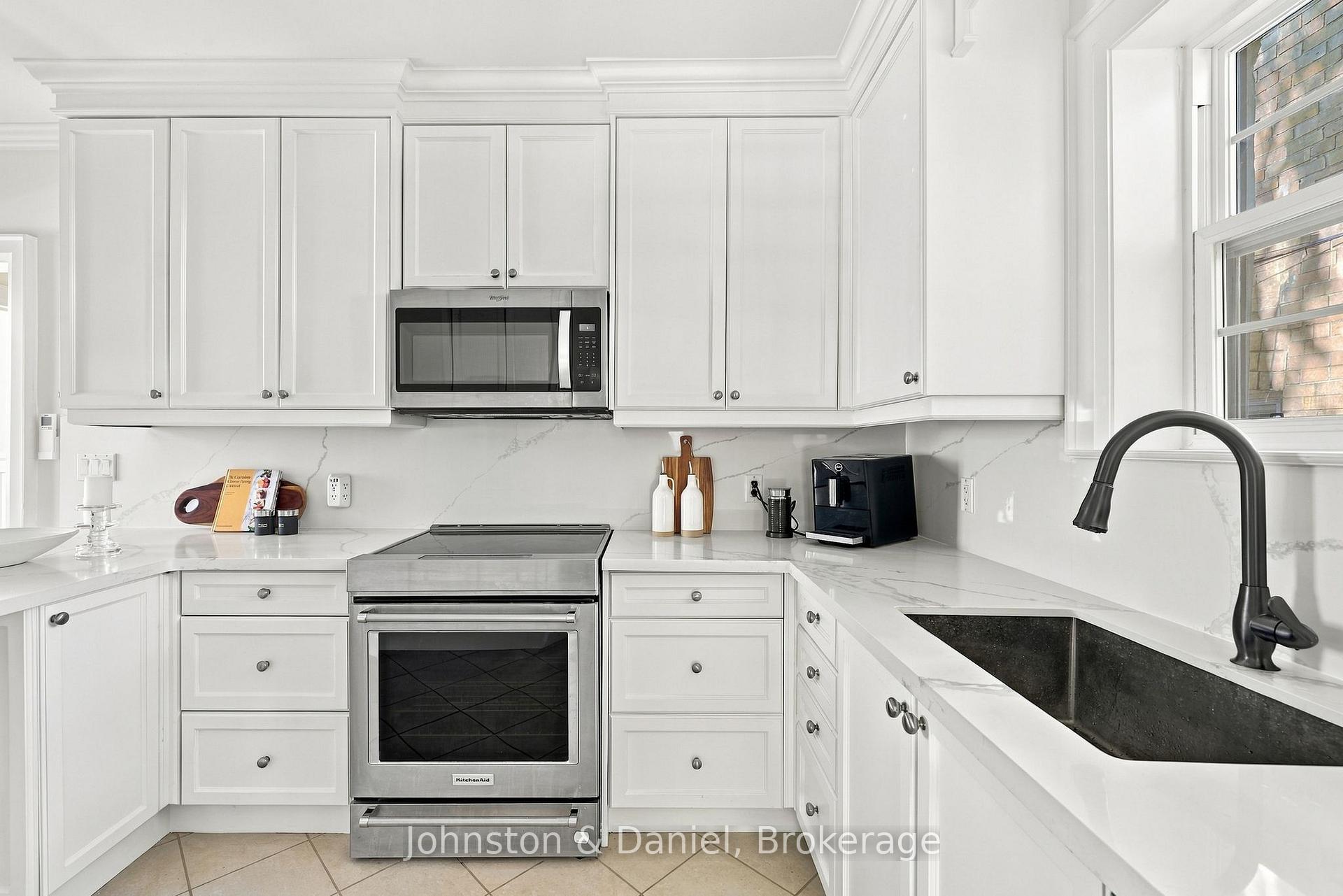 Stainless Steel Appliances, large sink