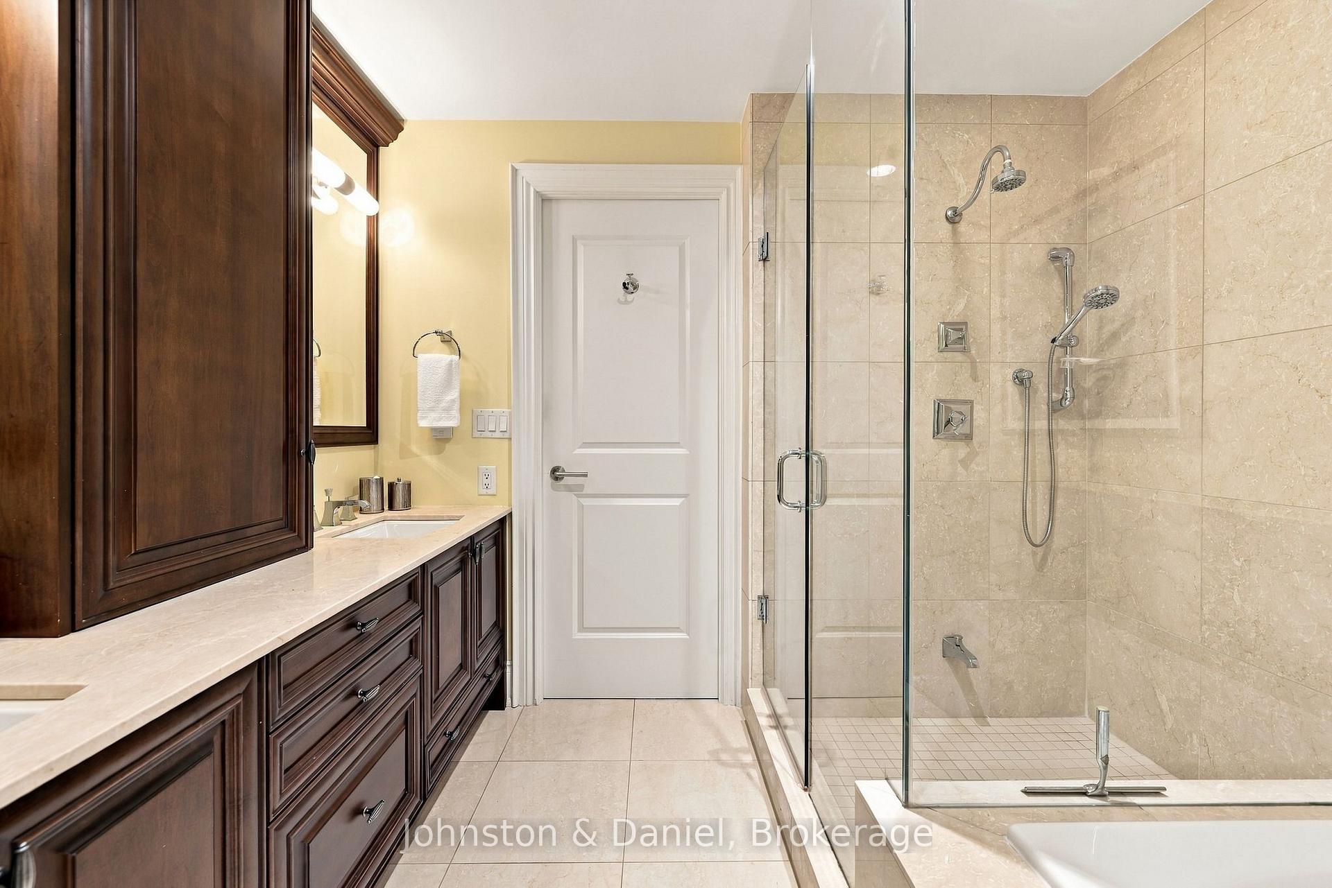 Primary Bathroom with glassed-in shower