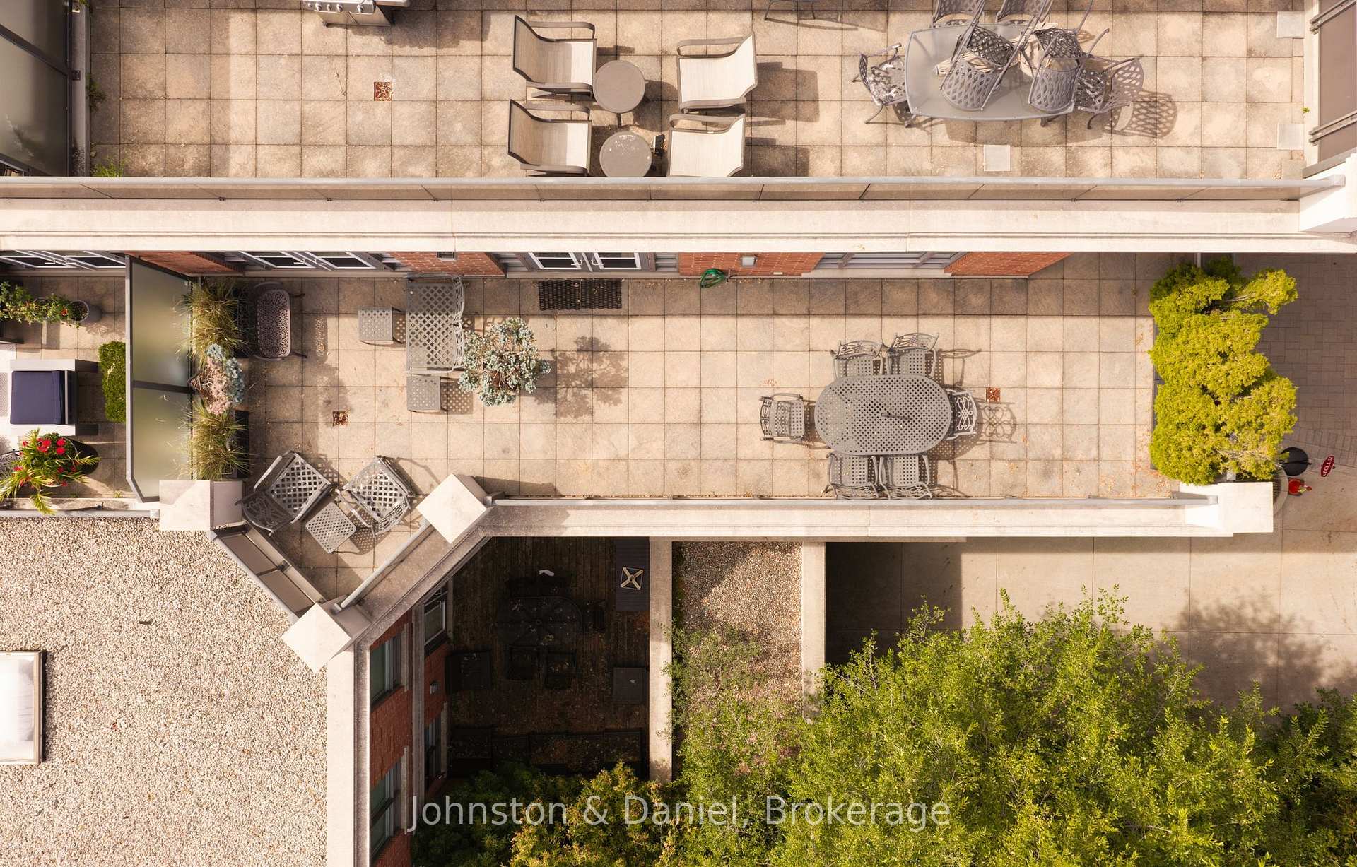 Aerial view of Large Terrace
