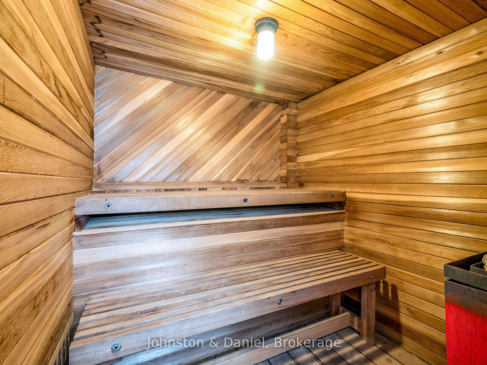 Basement sauna