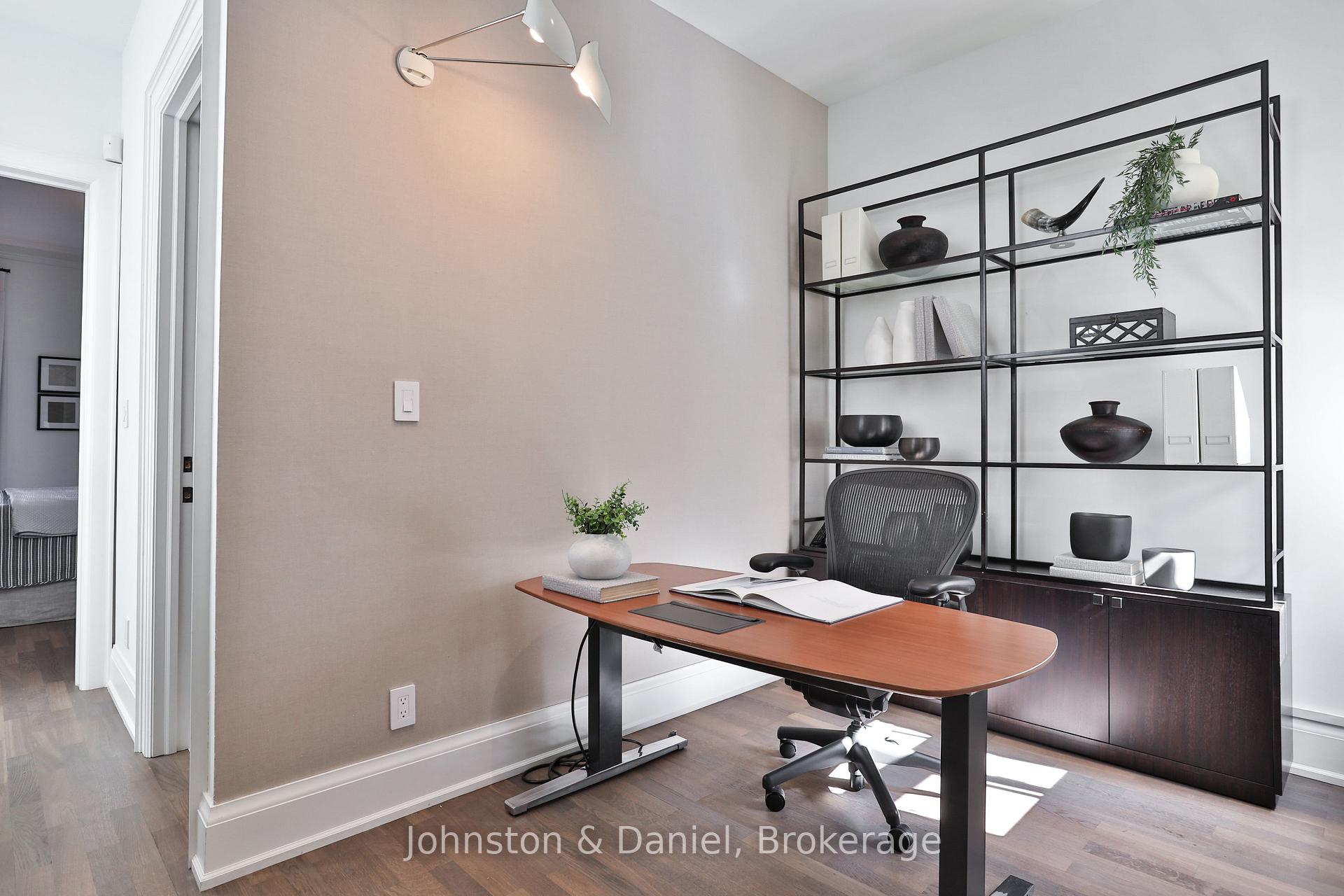 Open study area could easily be a 4th bedroom