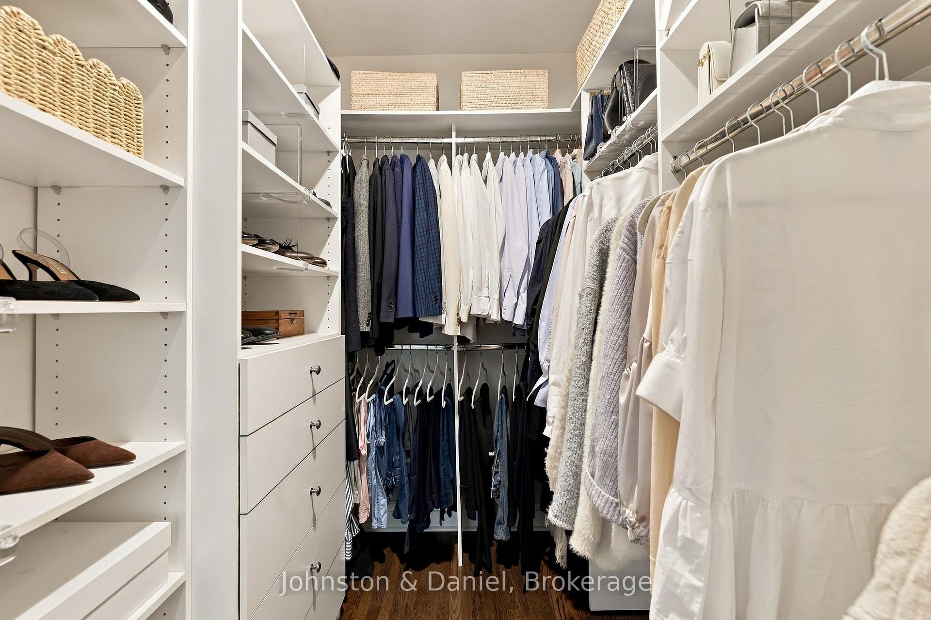 Walk-in Closet in Primary