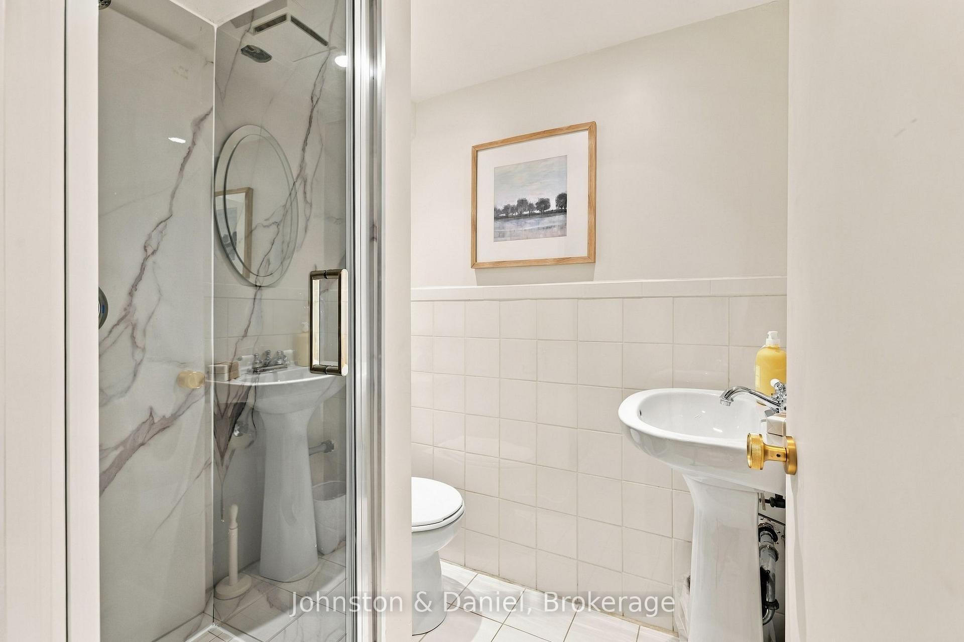 3 pc bathroom in lower level
