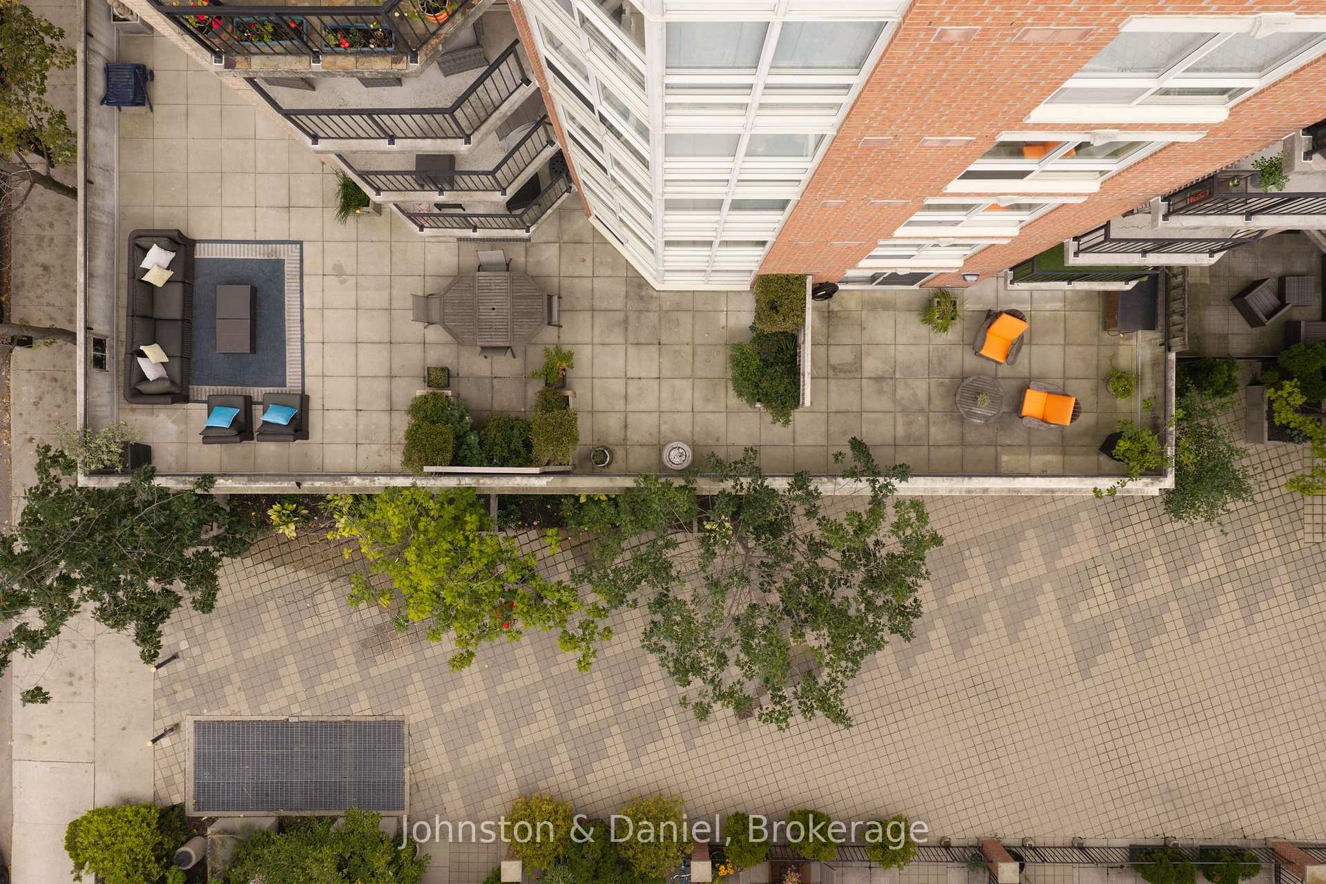 Aerial view of Terrace
