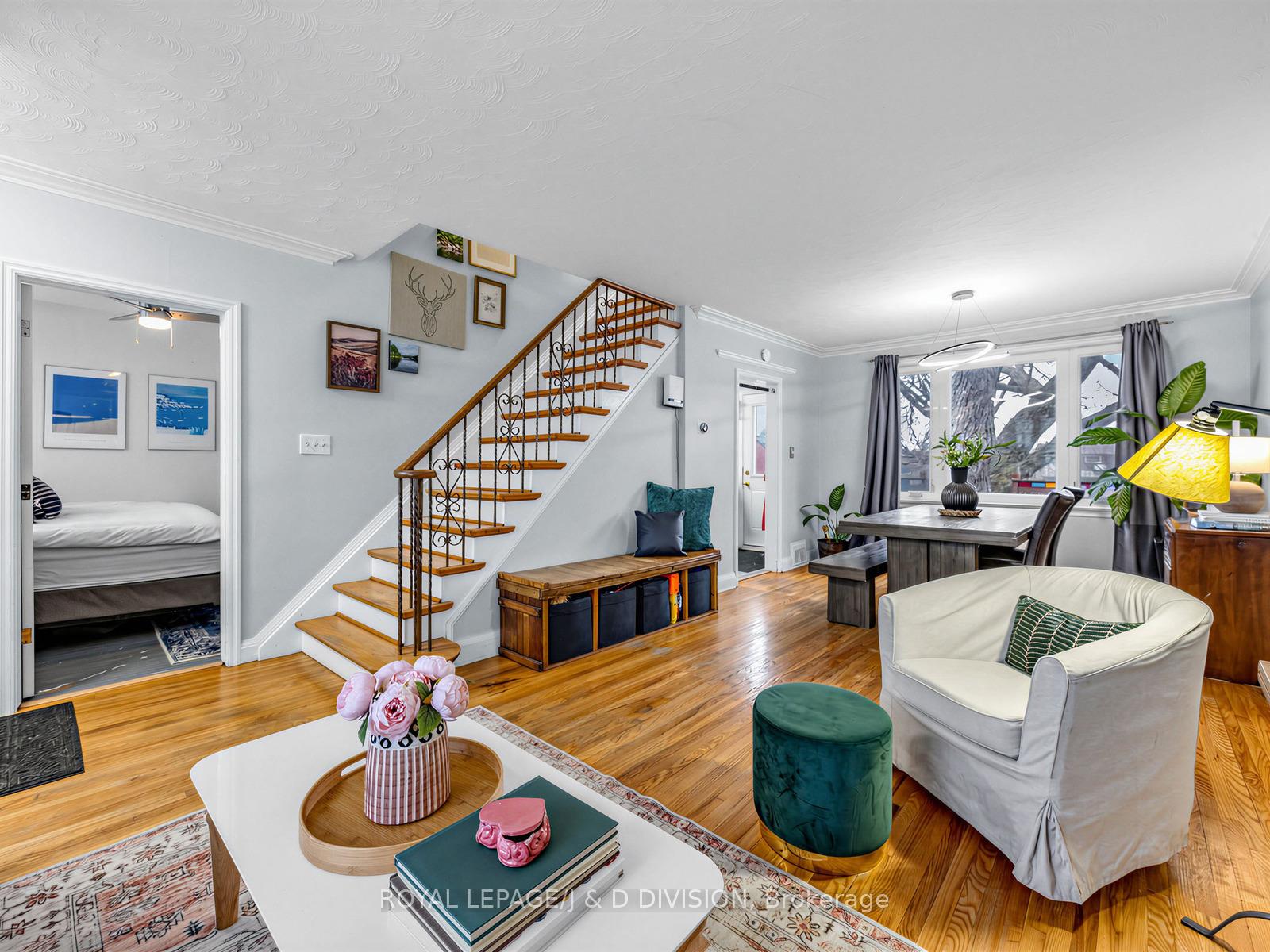 Open Concept Living and Dining Room