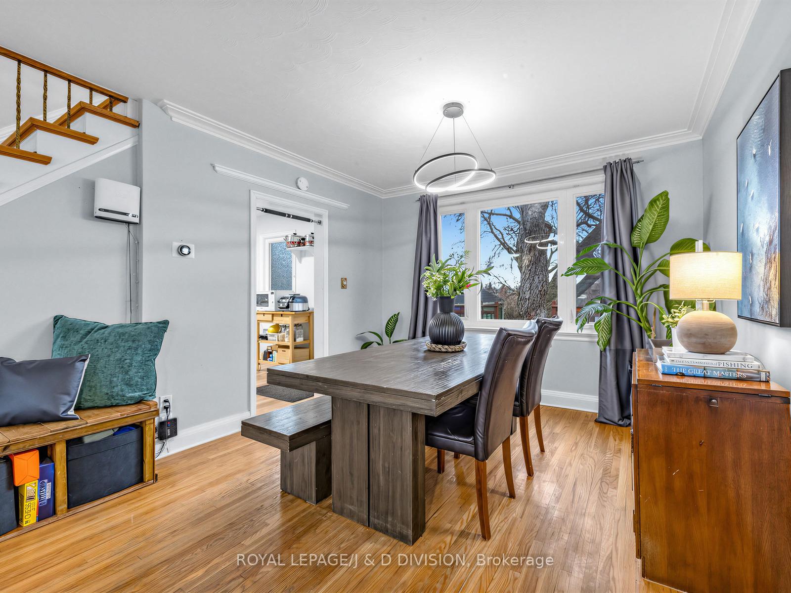 Dining Room Leading Into The Kitchen