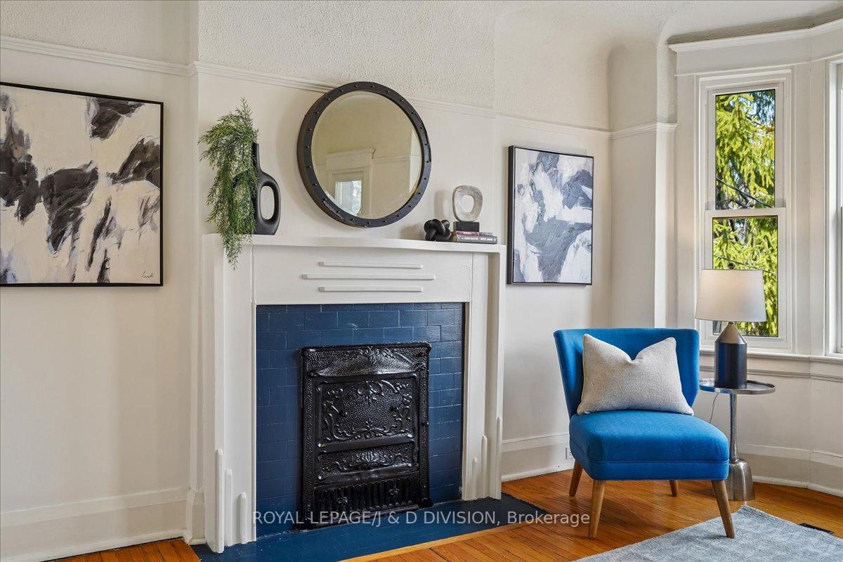 Coal insert fireplace