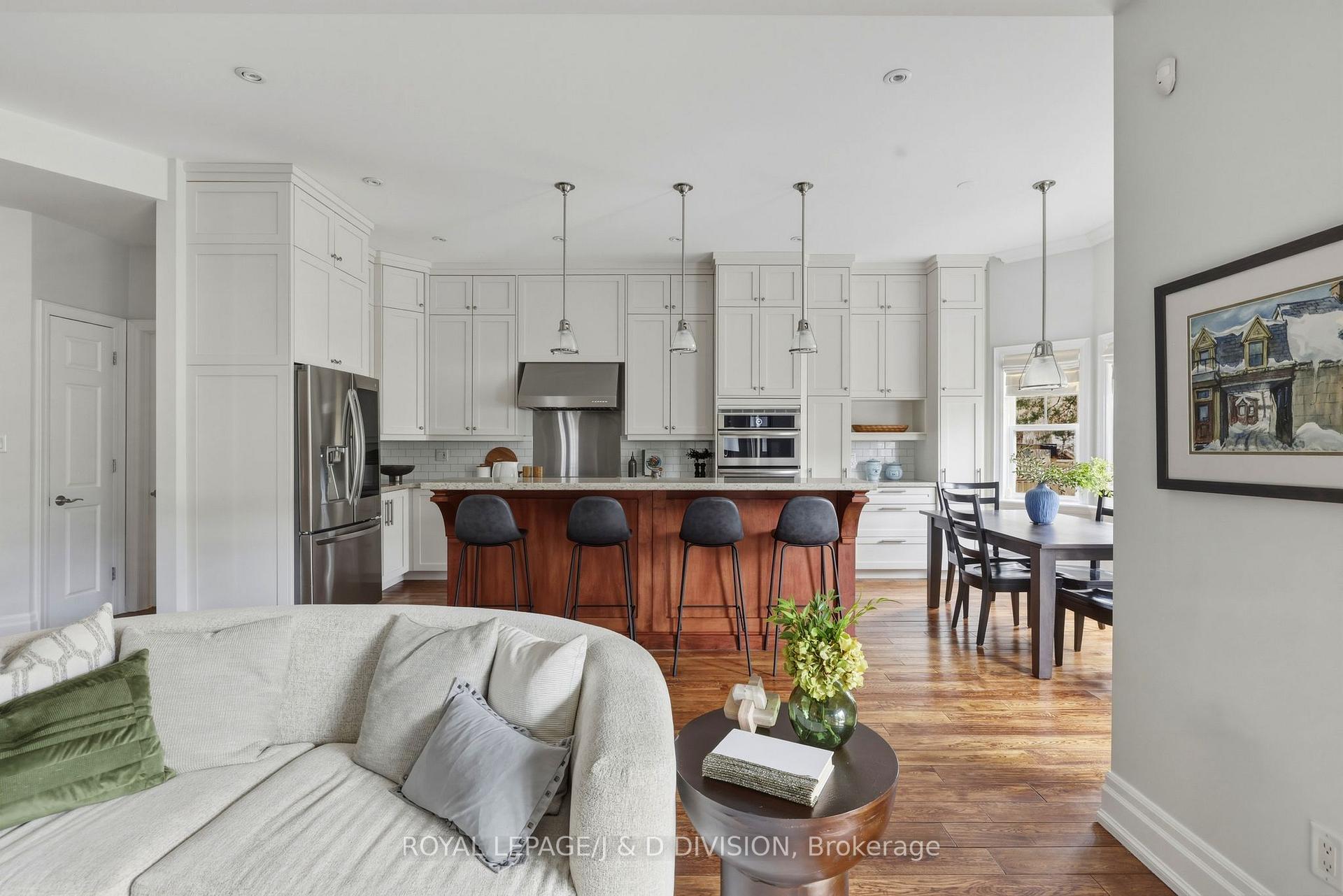 Family Room combined with Kitchen