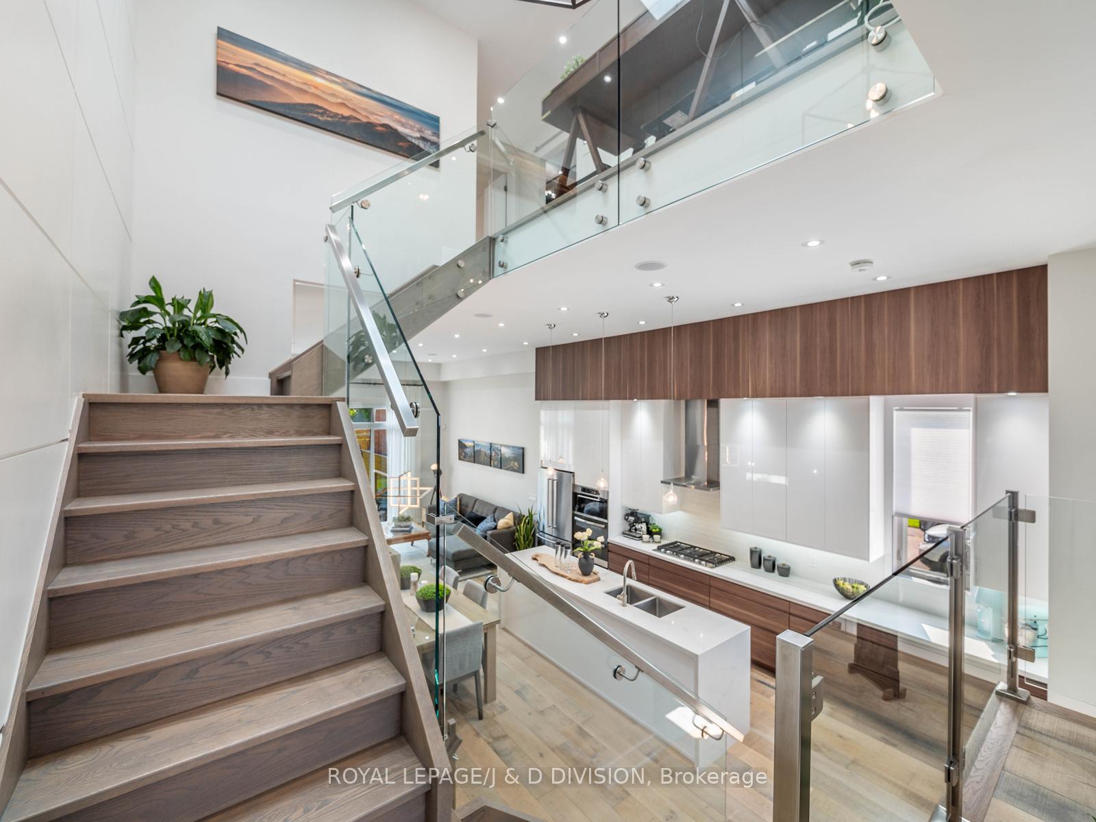 Stairs to Upper Level