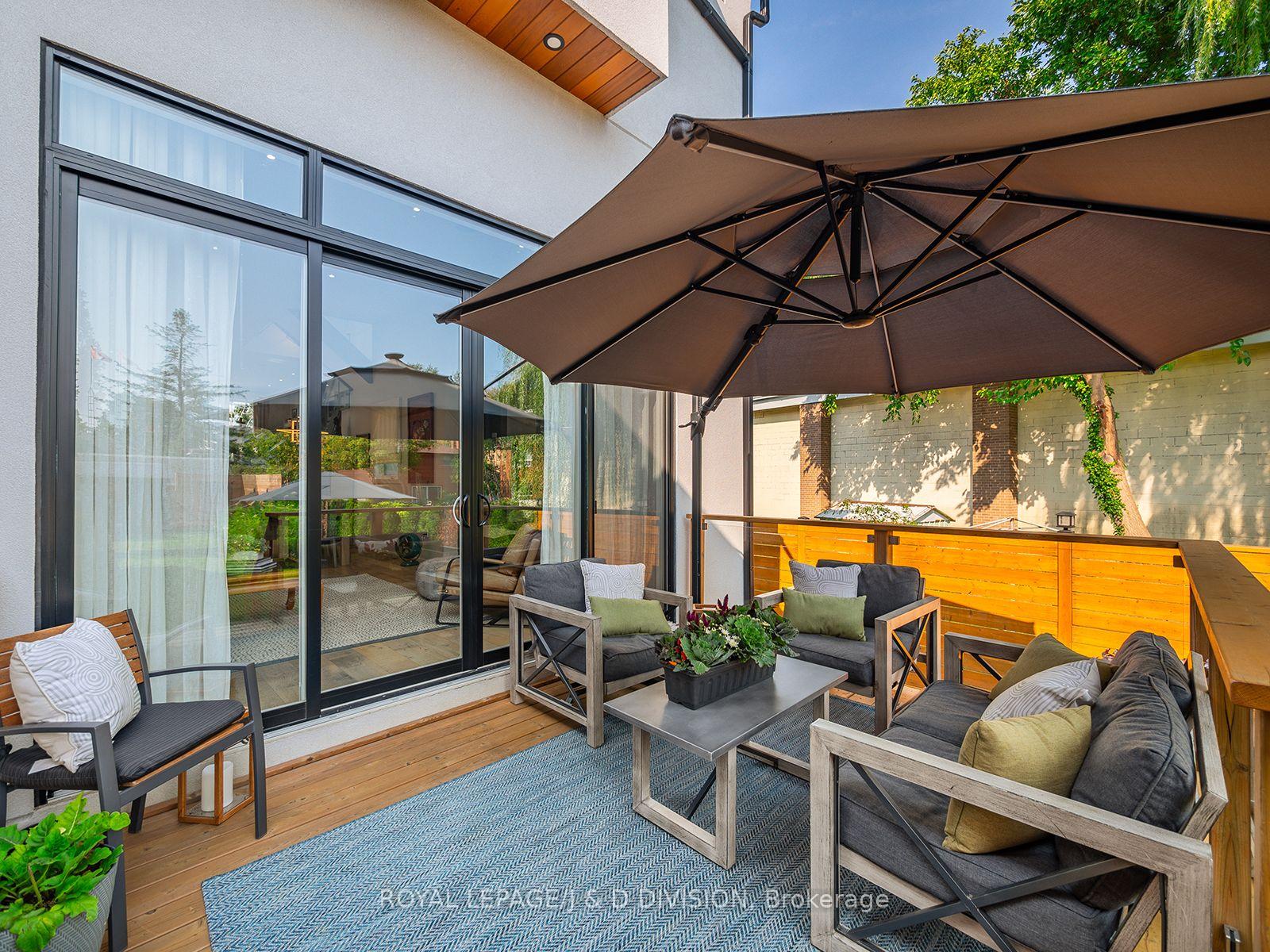 Sliding Door from Living Room