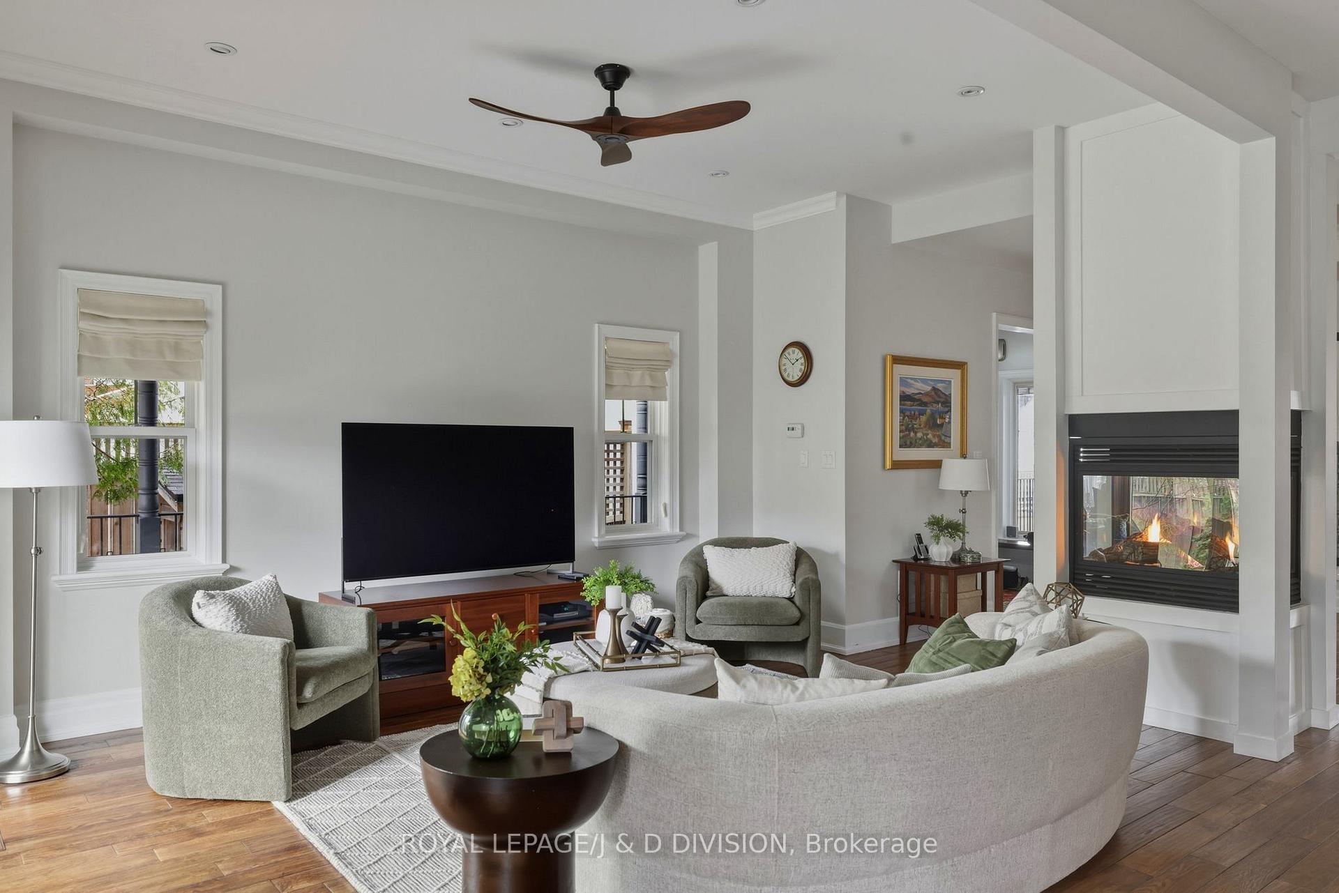 View of Family Room from Kitchen