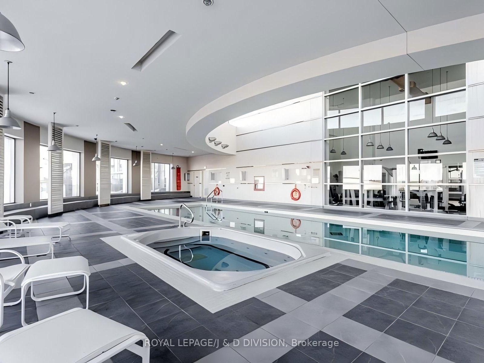 Hot tub and pool
