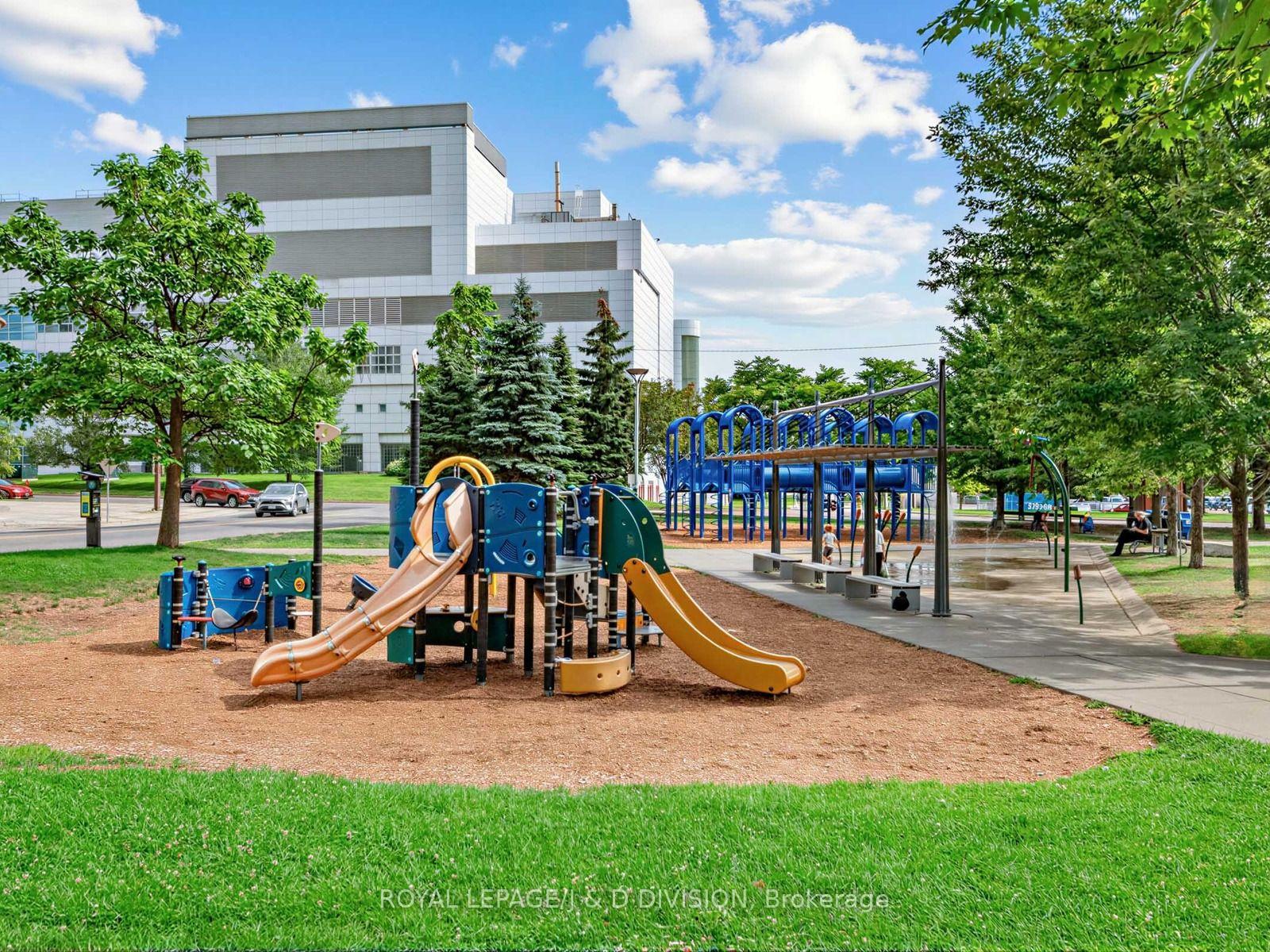Playground across the street