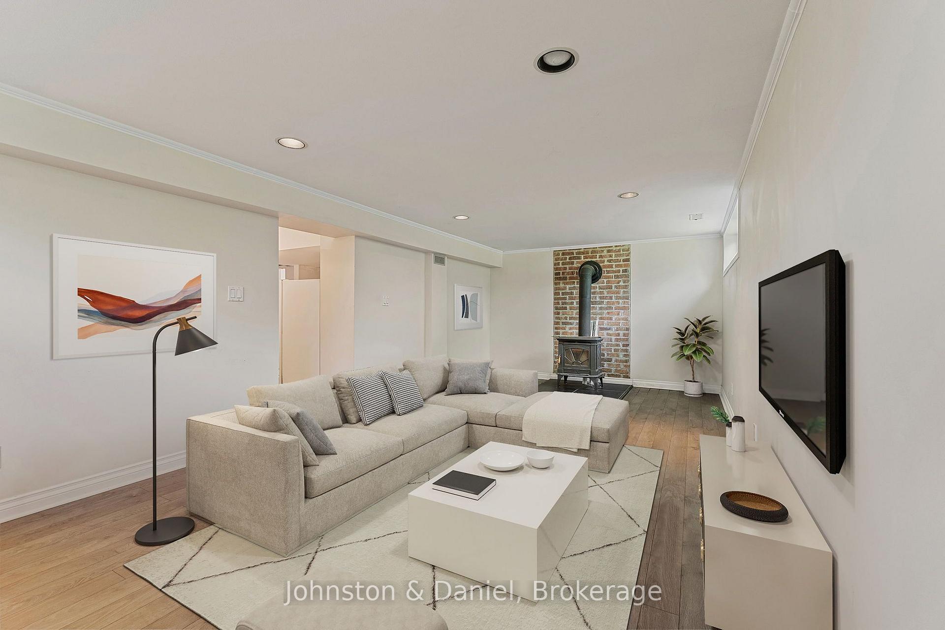 Lower Level: Recreation Room (Virtually Staged)