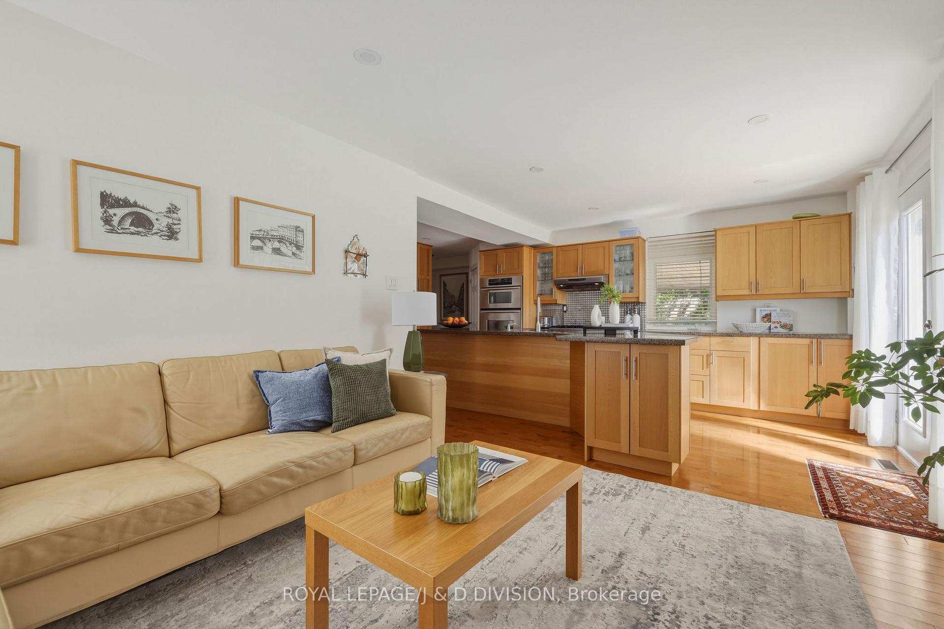 Family Room combined with Kitchen
