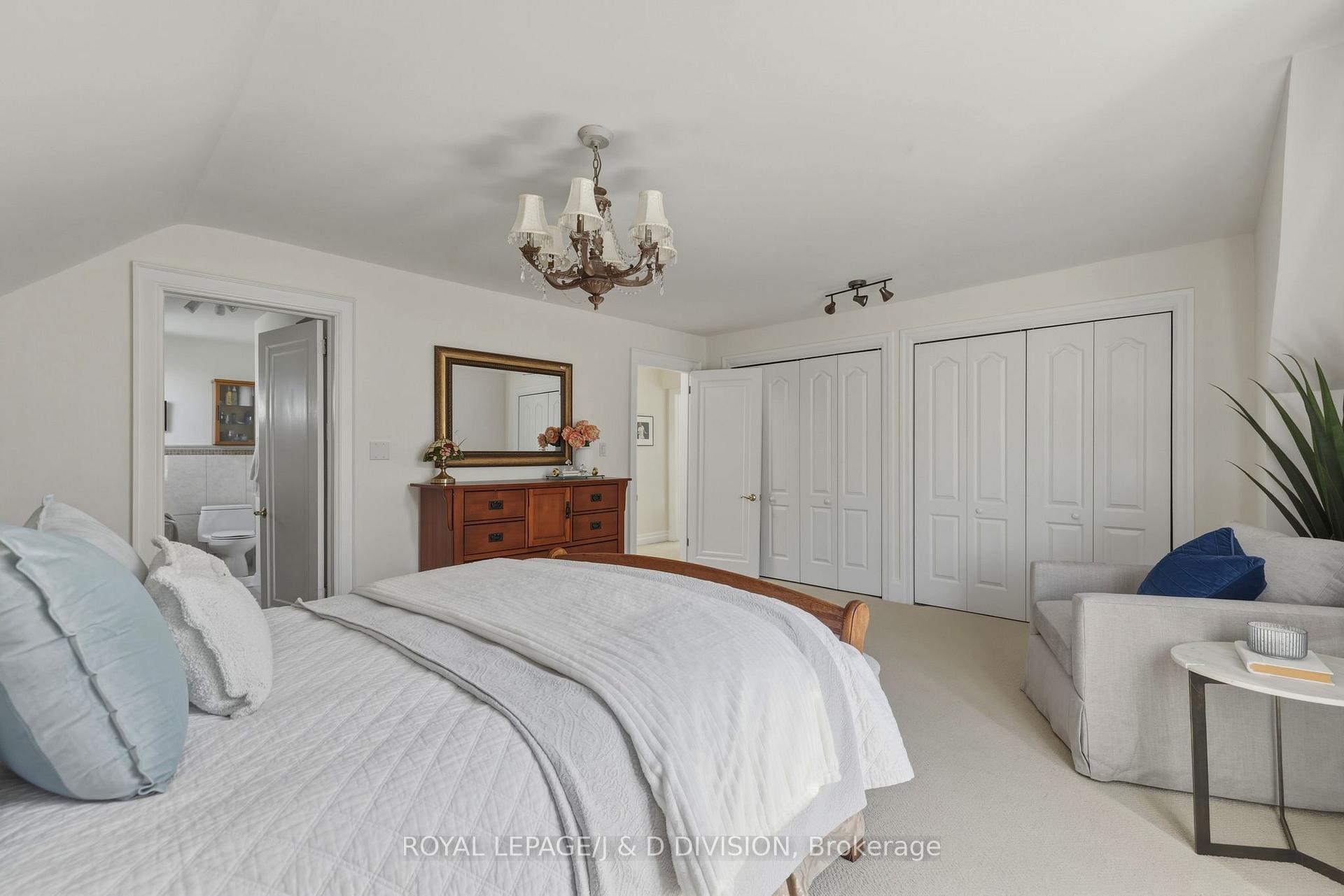 Two sets of Double Closets
