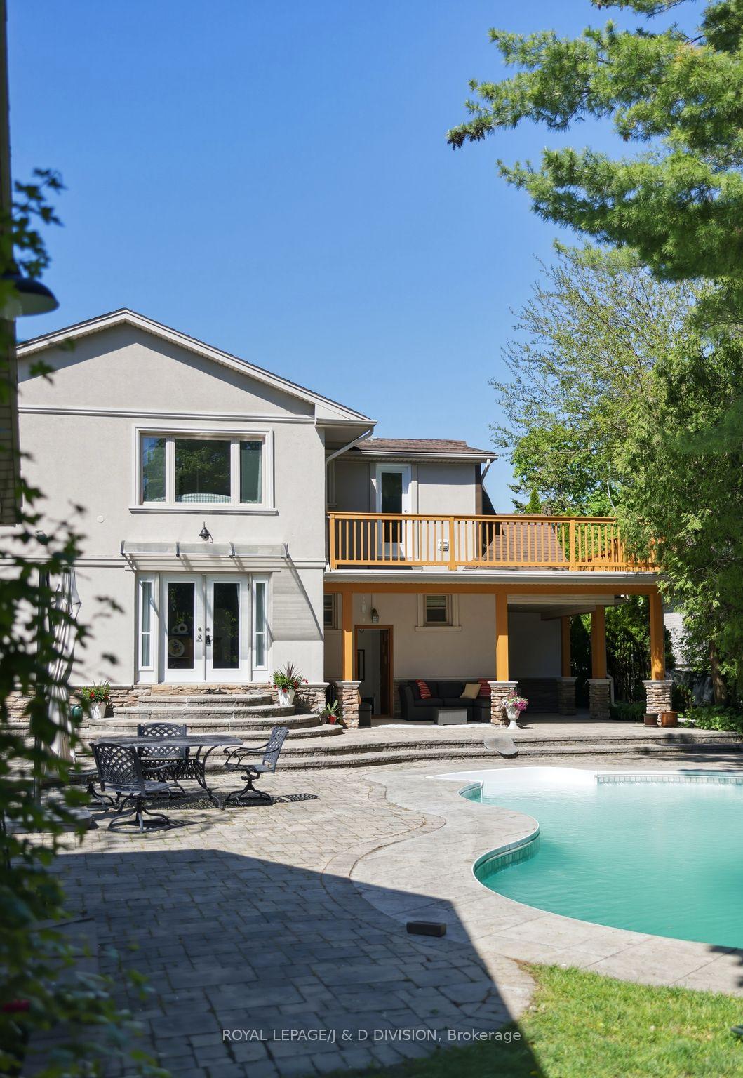 Rear view of House