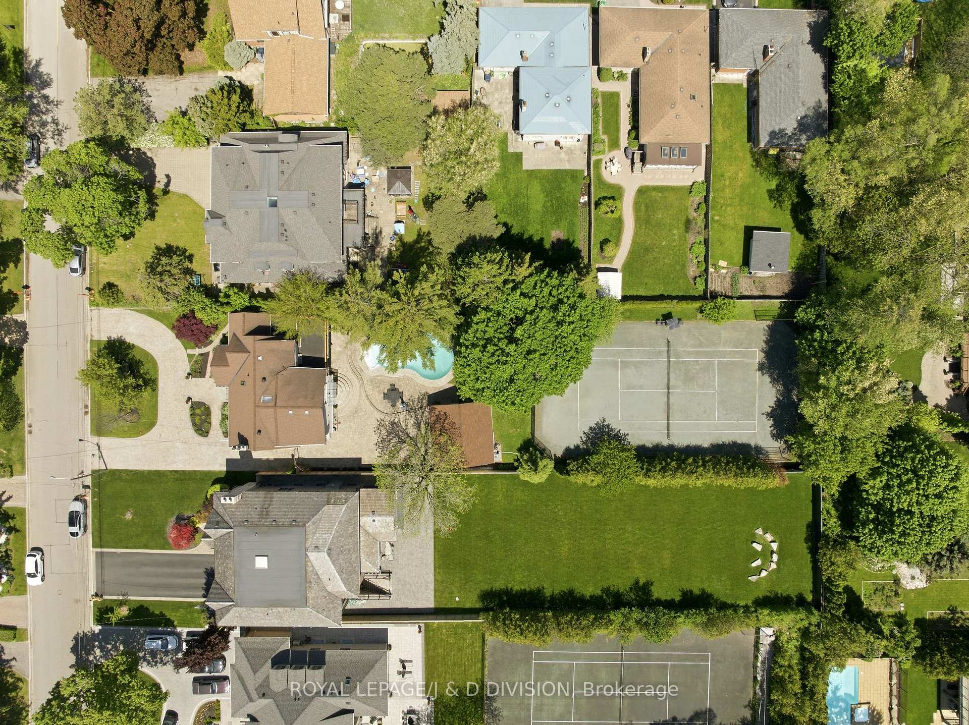 Aerial View of Property