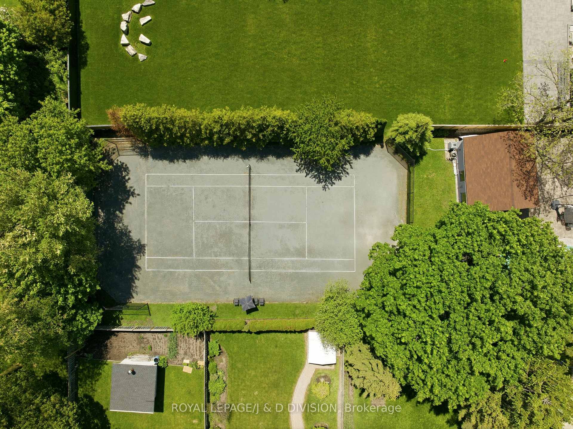 USTA Certified Clay Tennis Court